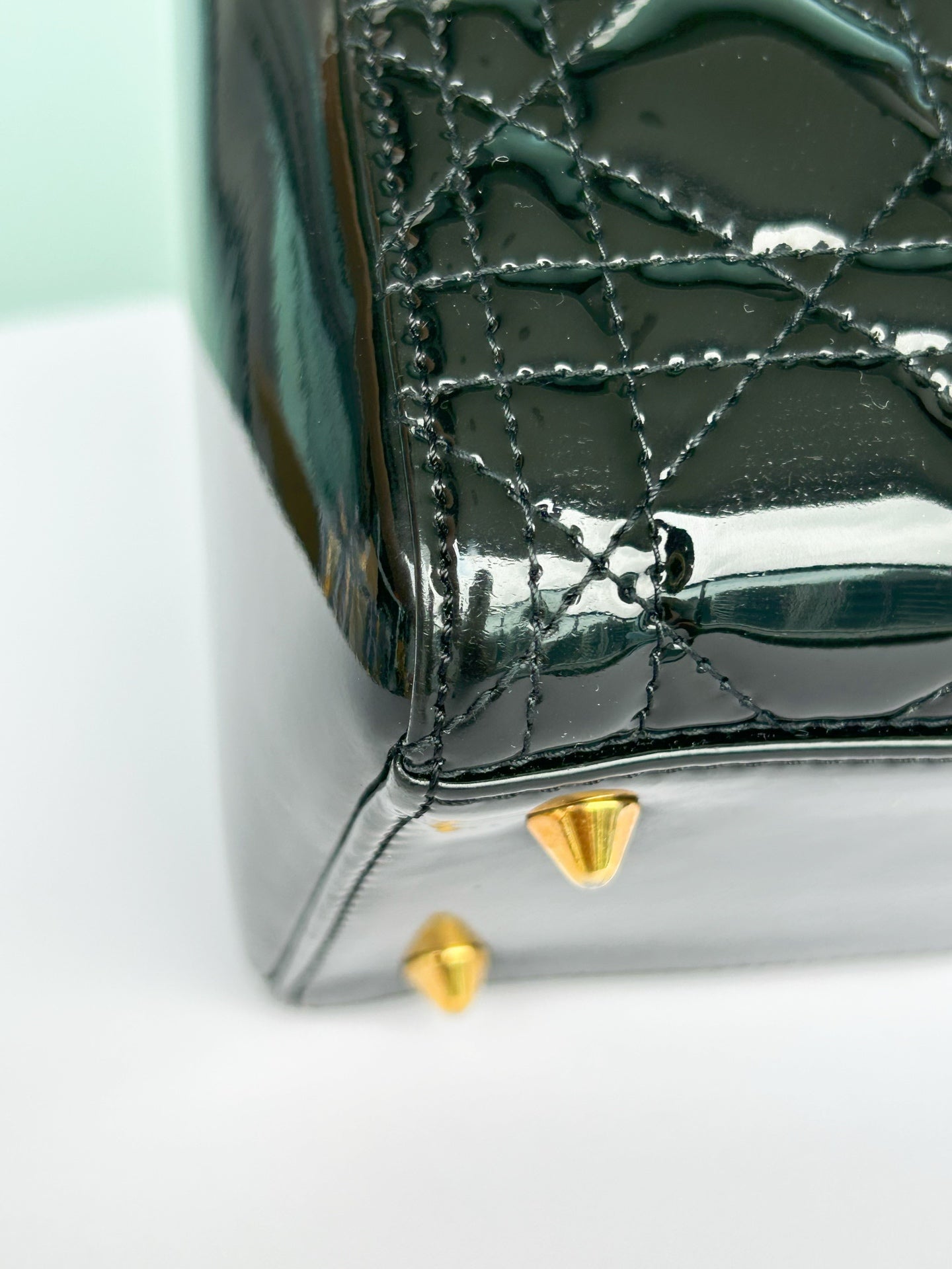 Dior - Lady Dior - Patent leather - Black - (medium)