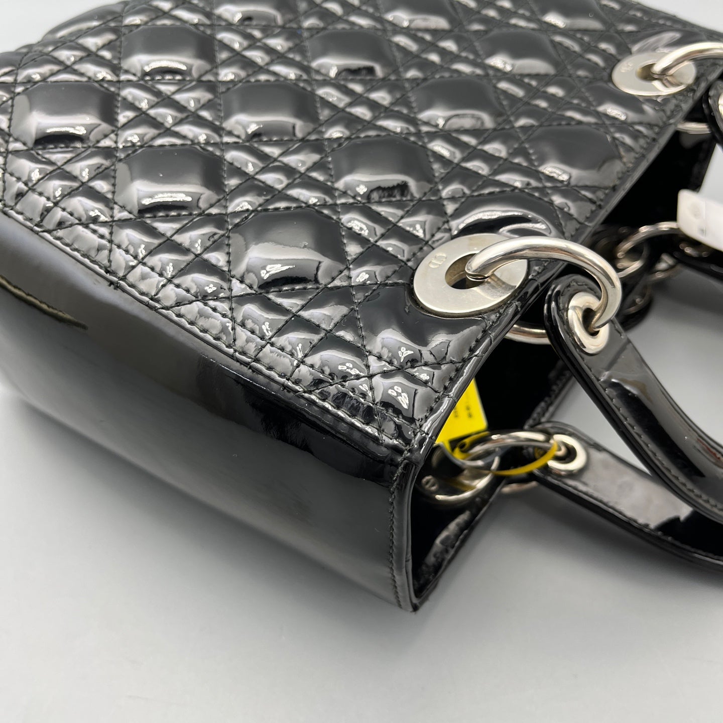 Dior - Lady Dior - Patent leather - Black - (medium)