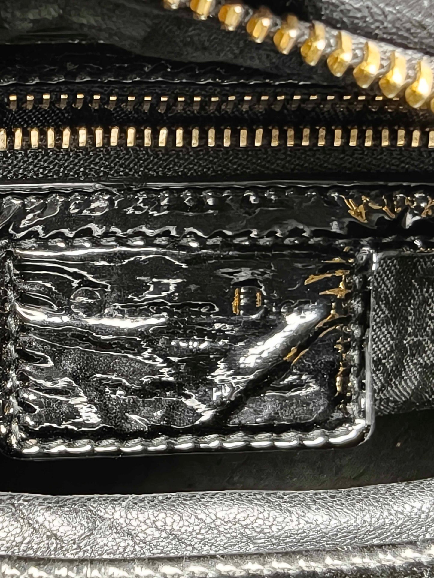 Dior - Lady Dior - Patent leather - Black - (medium)