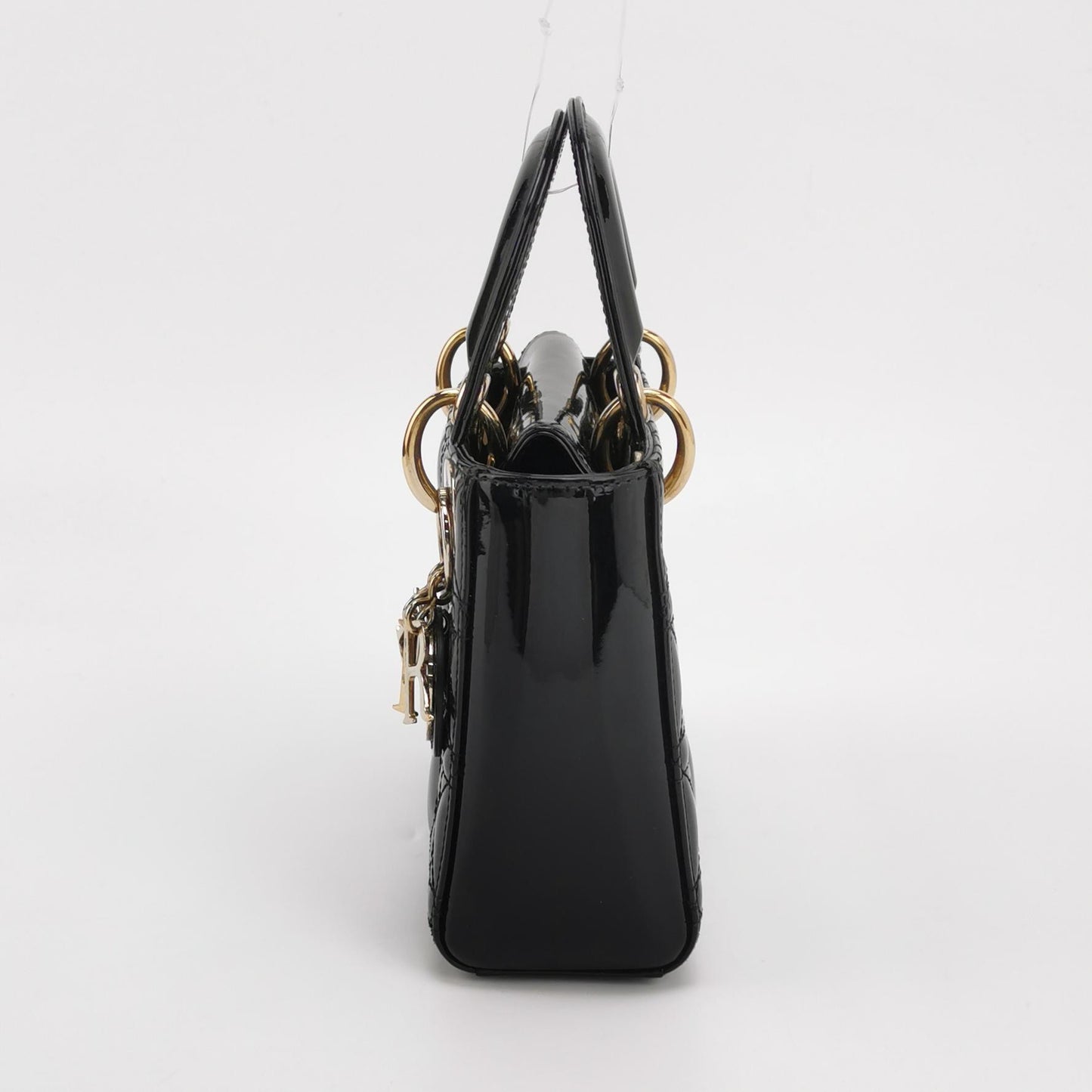 Dior - Lady Dior - Patent leather - Black - (mini)