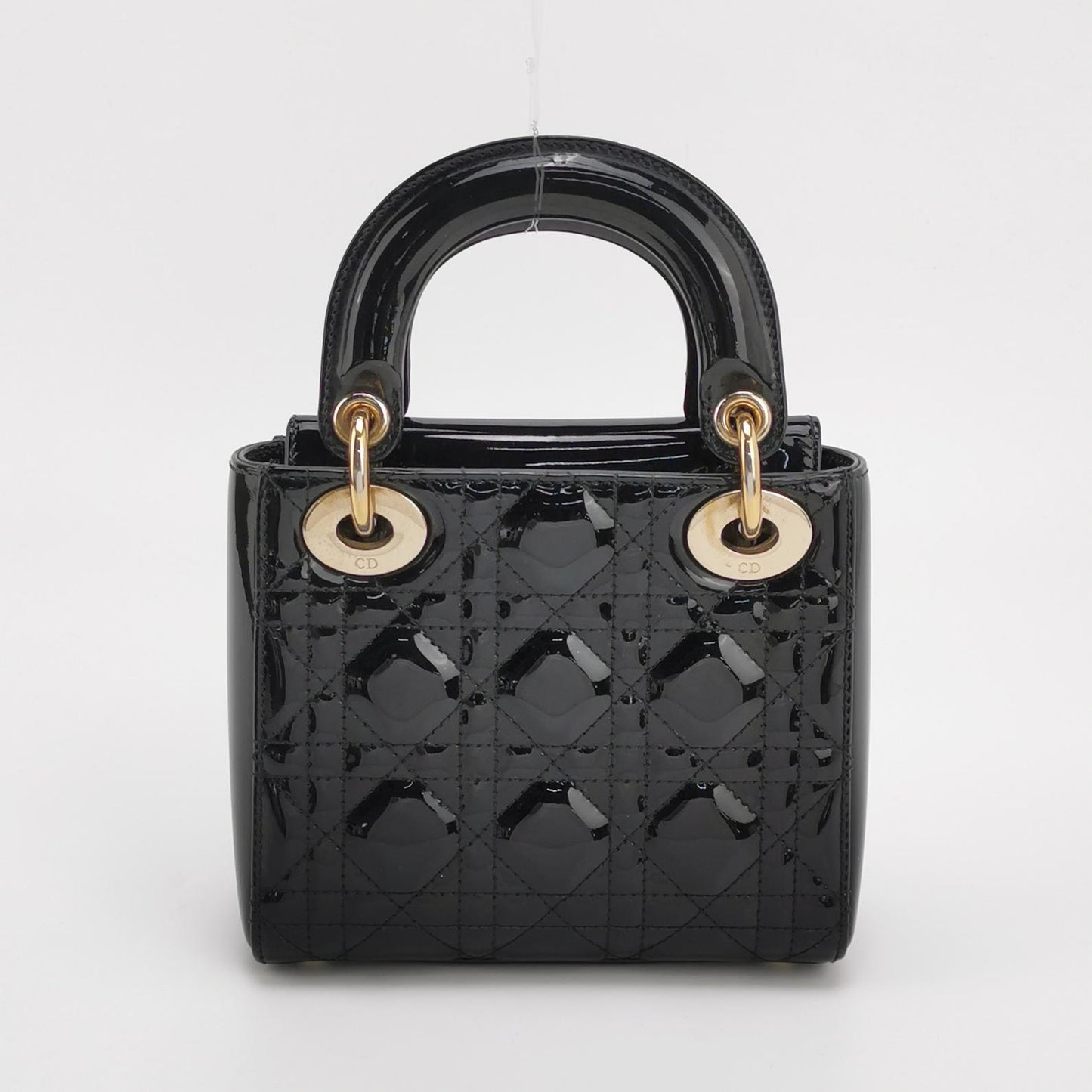 Dior - Lady Dior - Patent leather - Black - (mini)