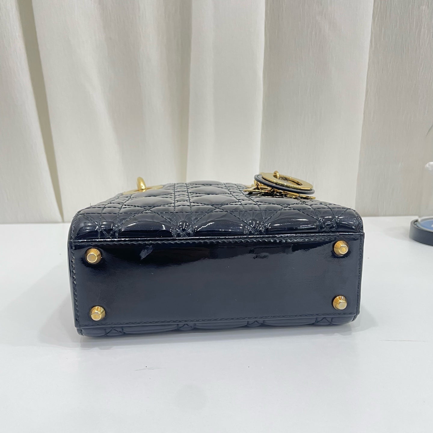 Dior - Lady Dior - Patent leather - Black - (mini)