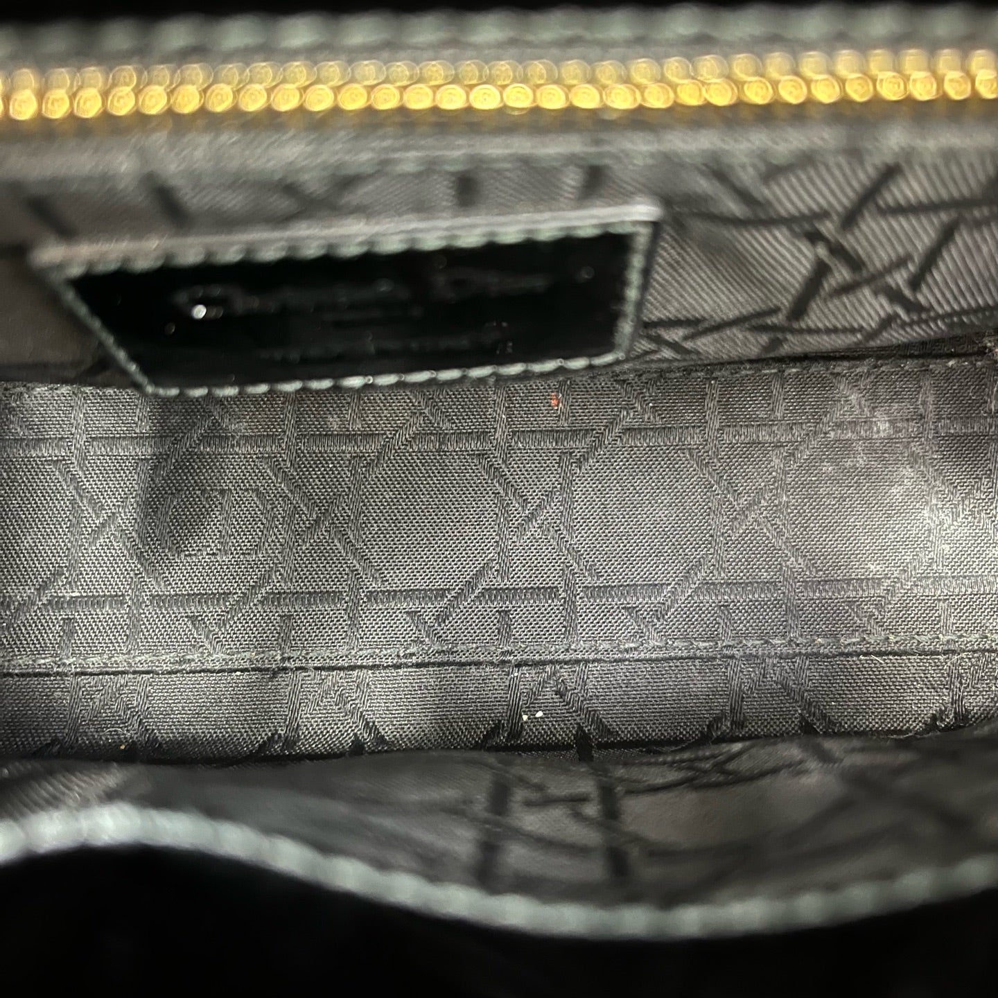 Dior - Lady Dior - Patent leather - Black - (mini)