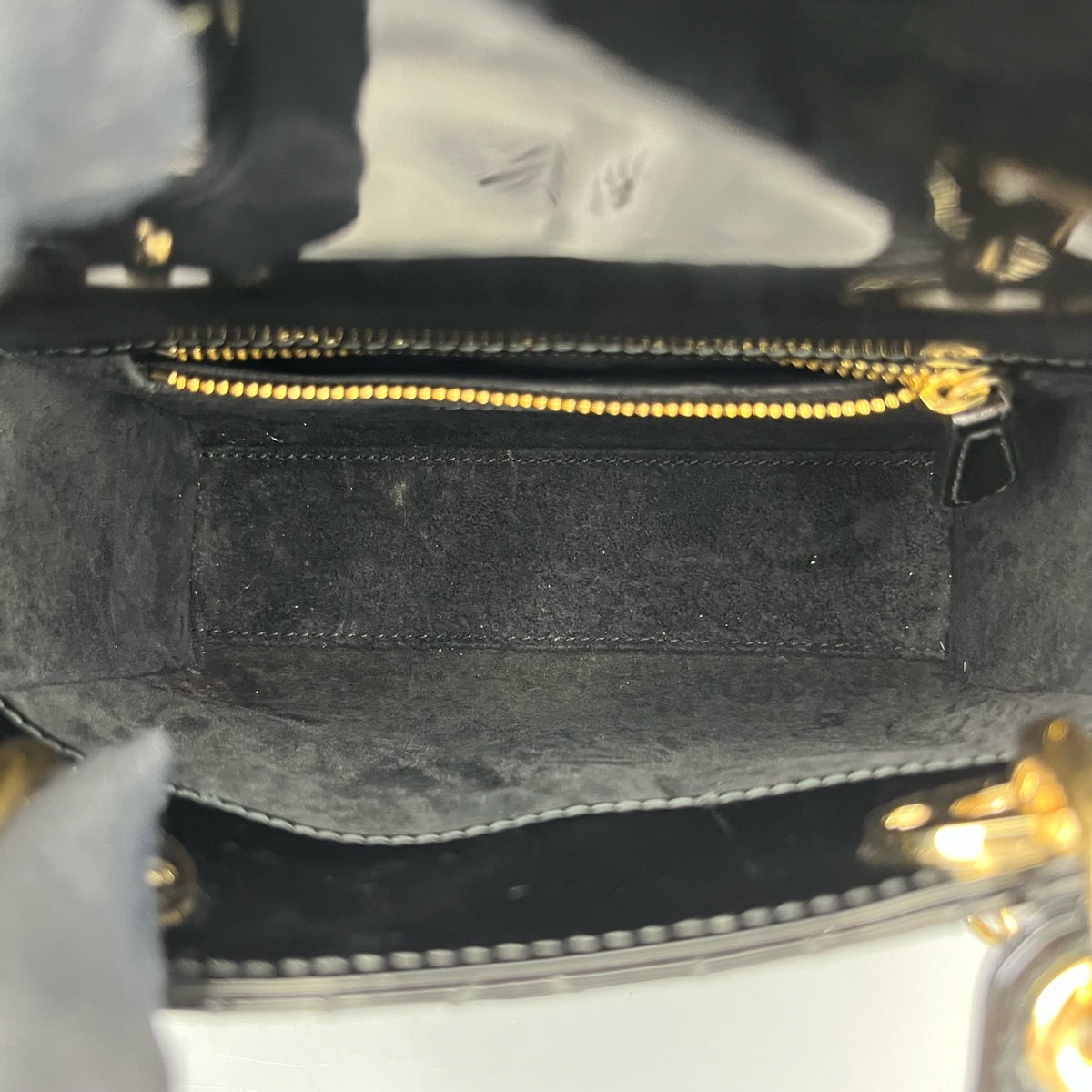 Dior - Lady Dior - Patent leather - Black - (mini)
