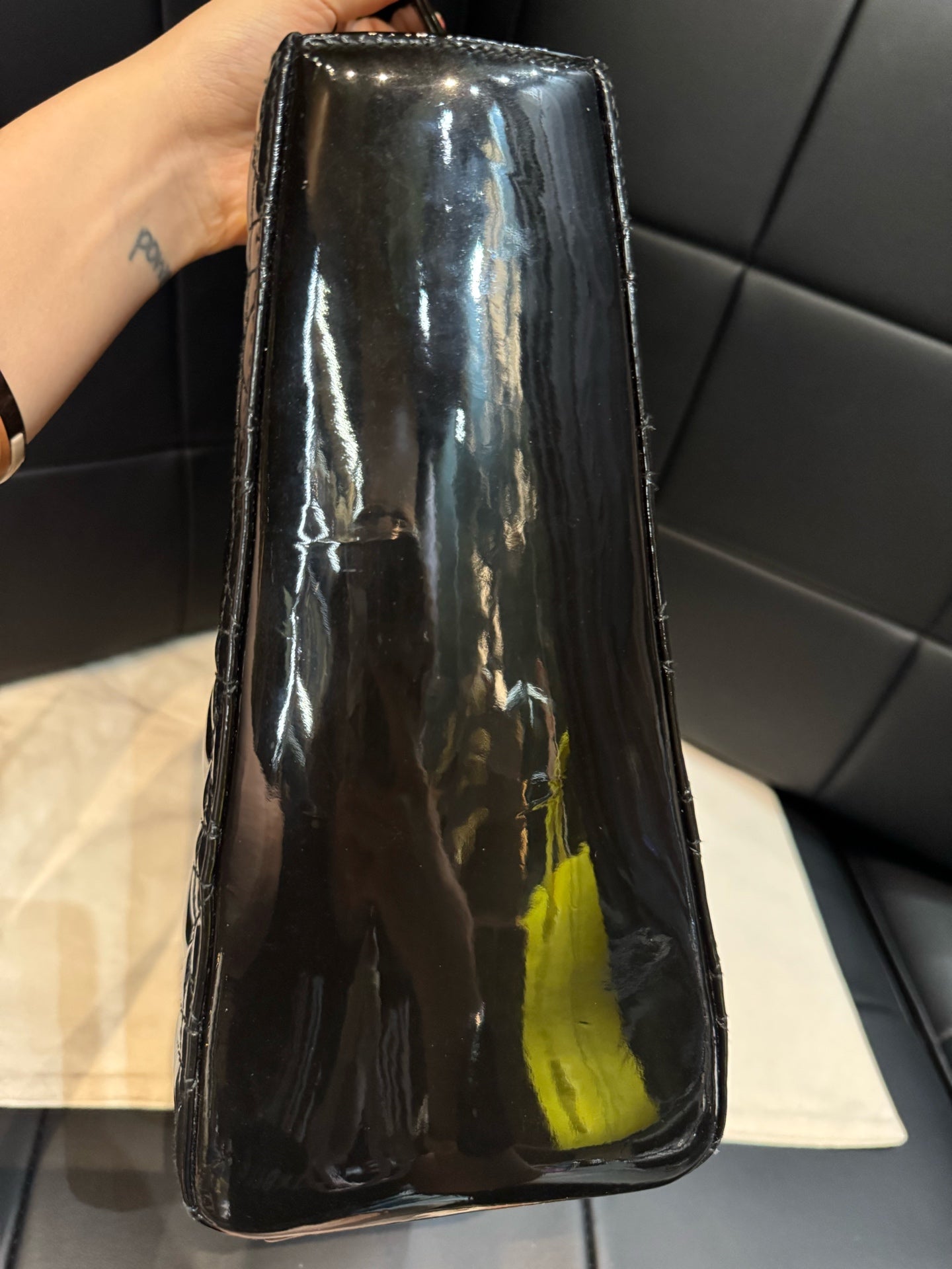 Dior - Lady Dior - Patent leather - Black - (Other)