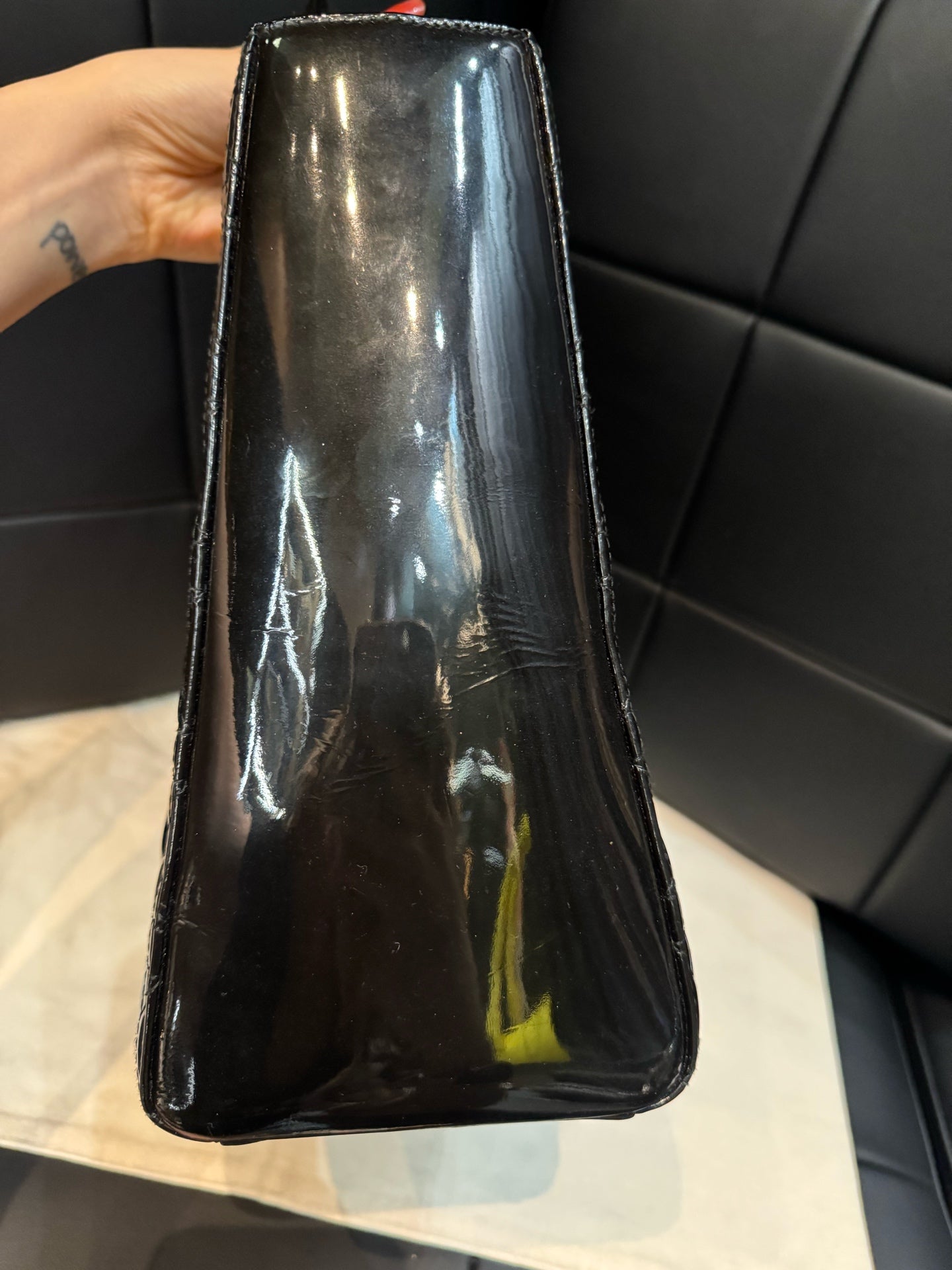 Dior - Lady Dior - Patent leather - Black - (Other)