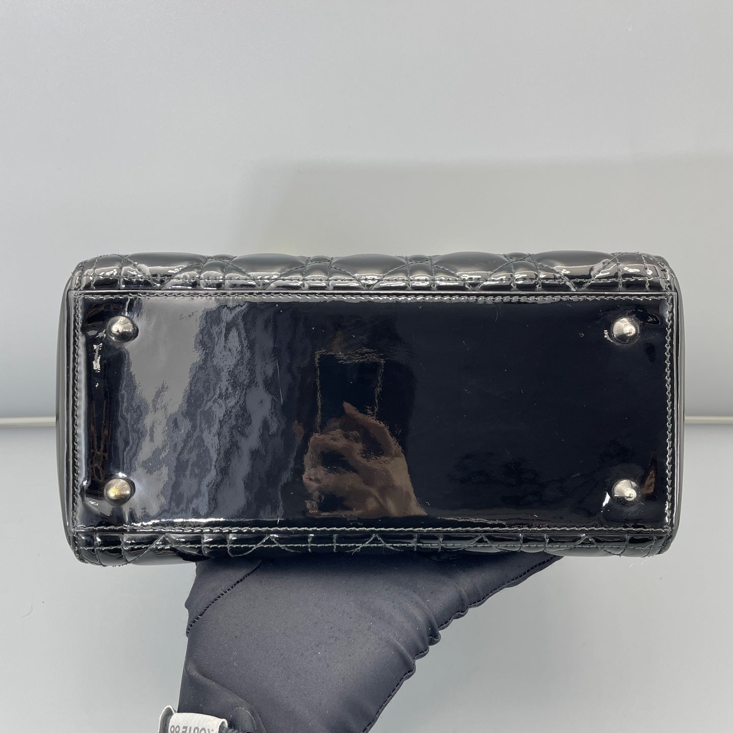 Dior - Lady Dior - Patent leather - Black - (Small)