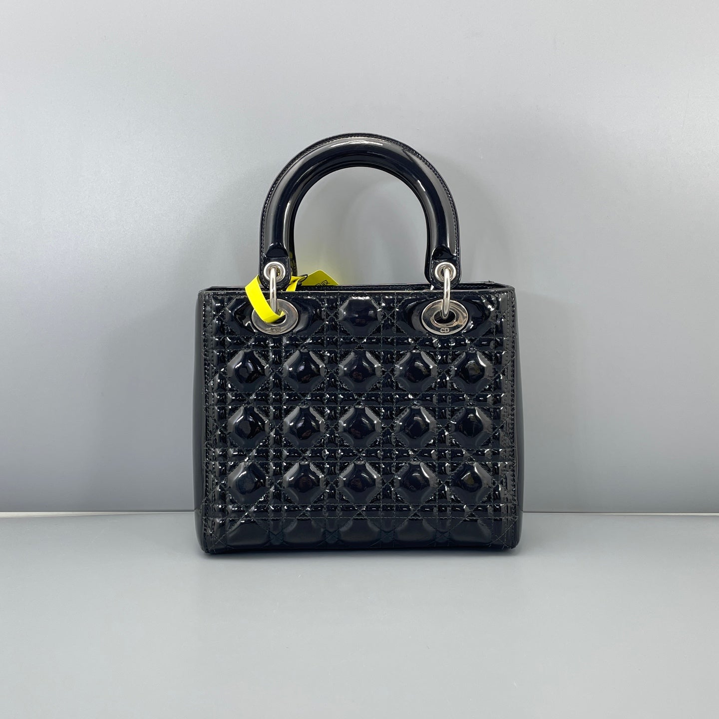 Dior - Lady Dior - Patent leather - Black - (Small)