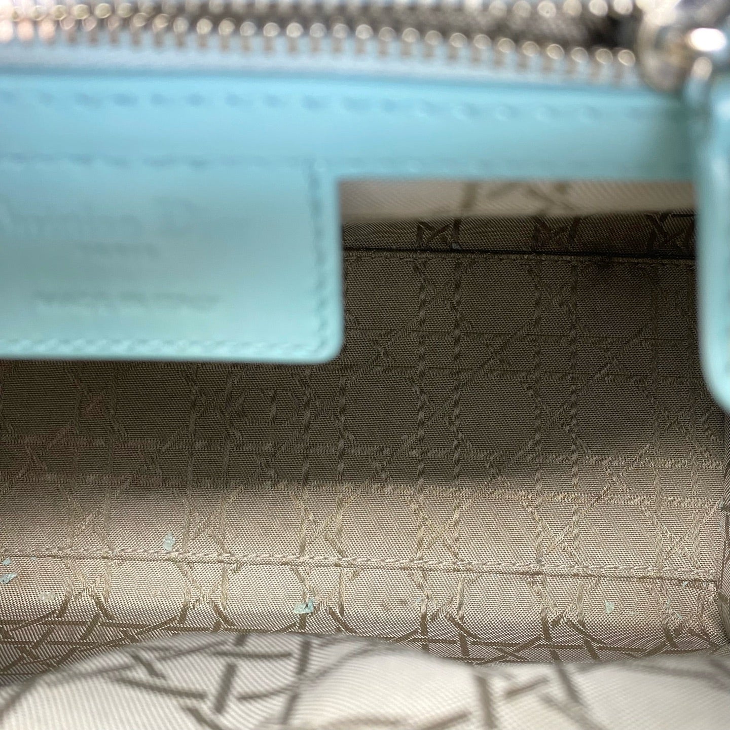 Dior - Lady Dior - Patent leather - Blue - (medium)