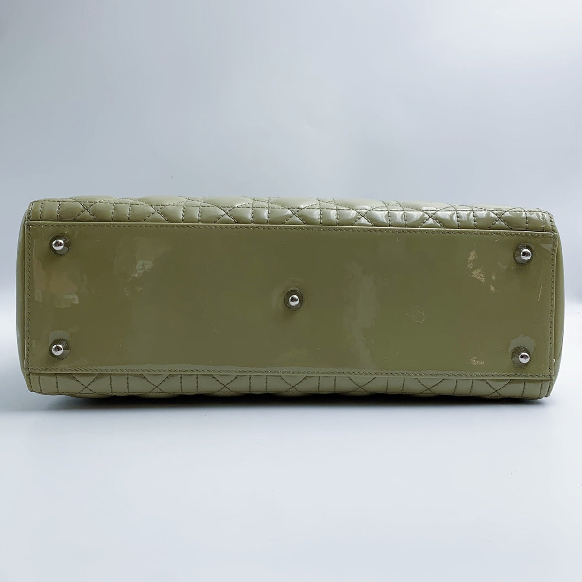 Dior - Lady Dior - Patent leather - Green - (Large)