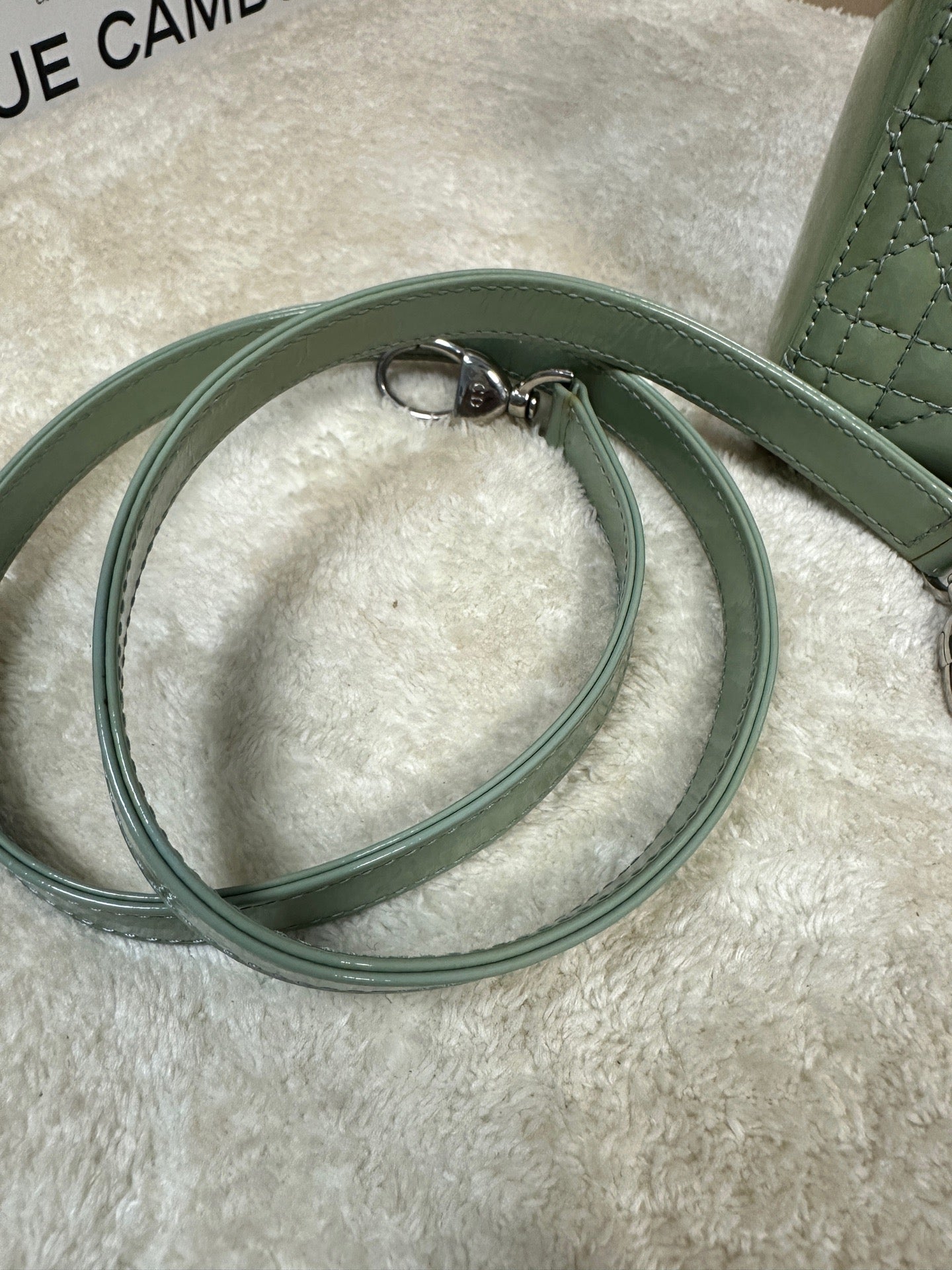Dior - Lady Dior - Patent leather - Green - (medium)