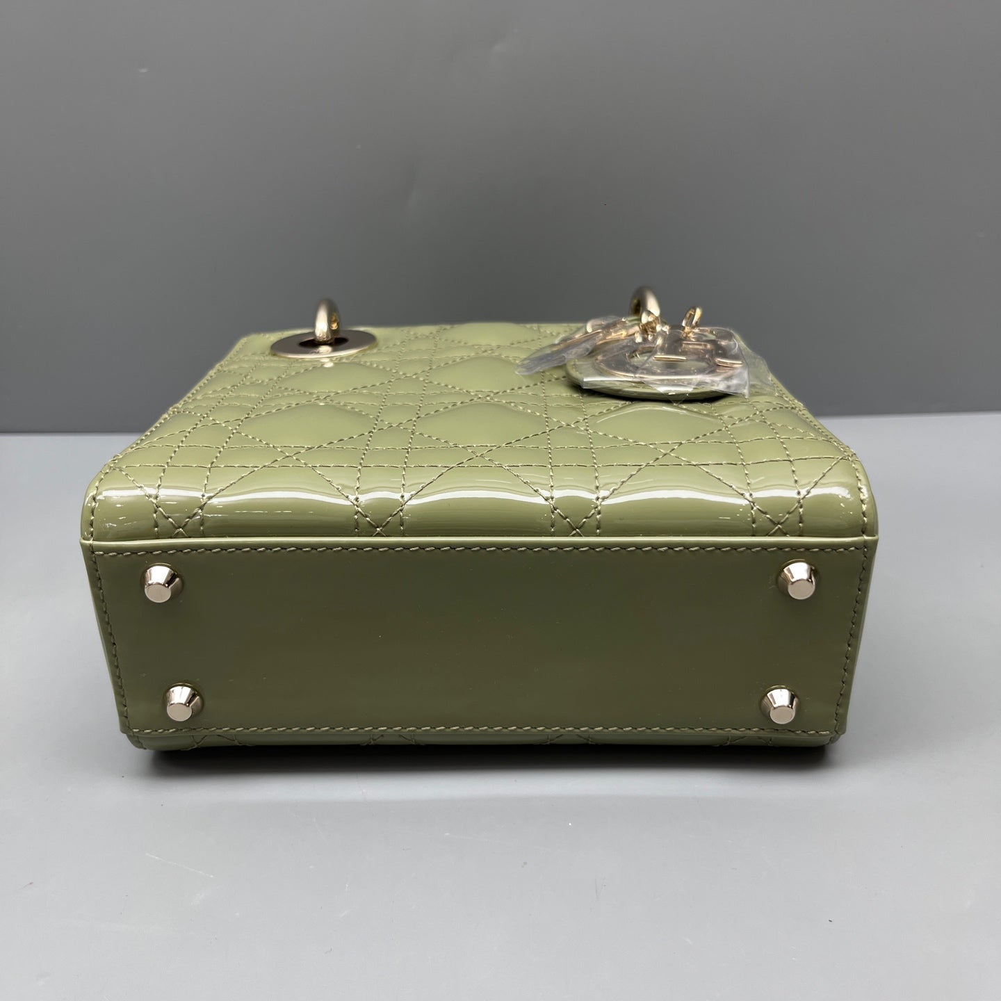 Dior - Lady Dior - Patent leather - Green - (mini)