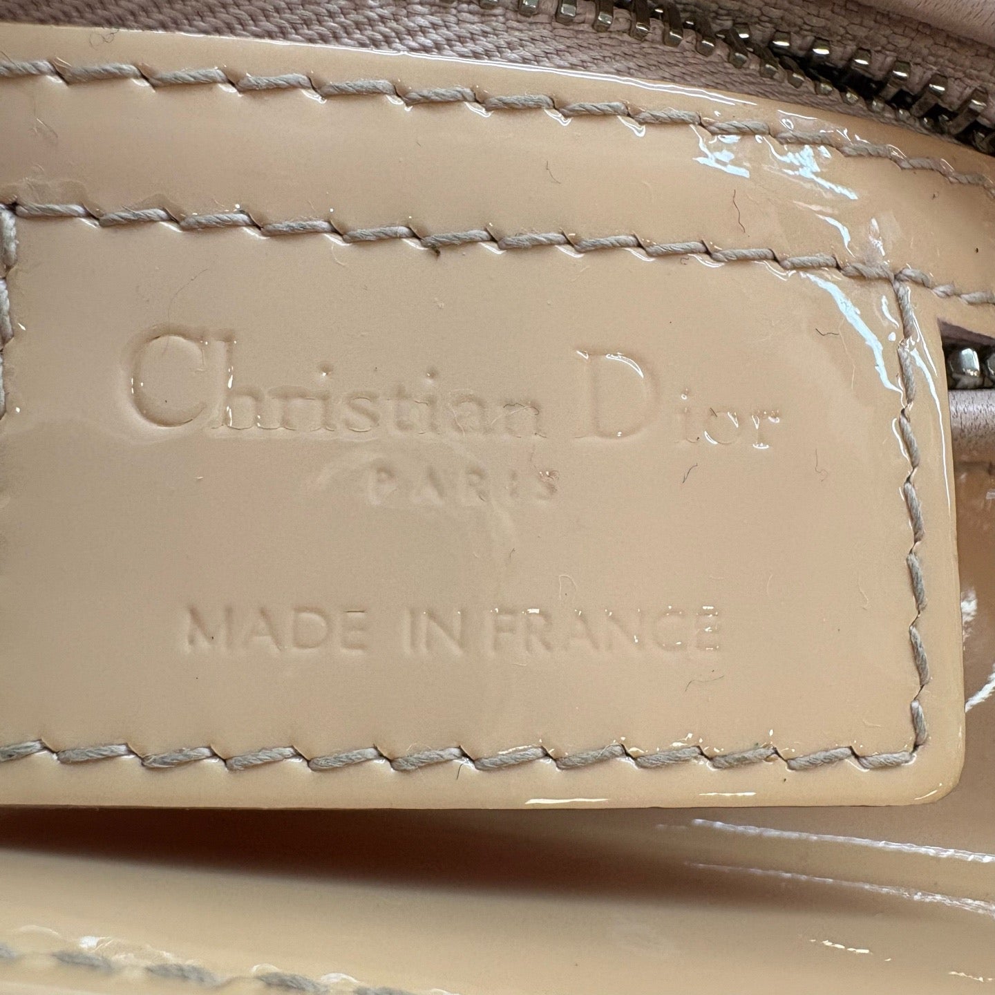 Dior - Lady Dior - Patent leather - Pink - (medium)