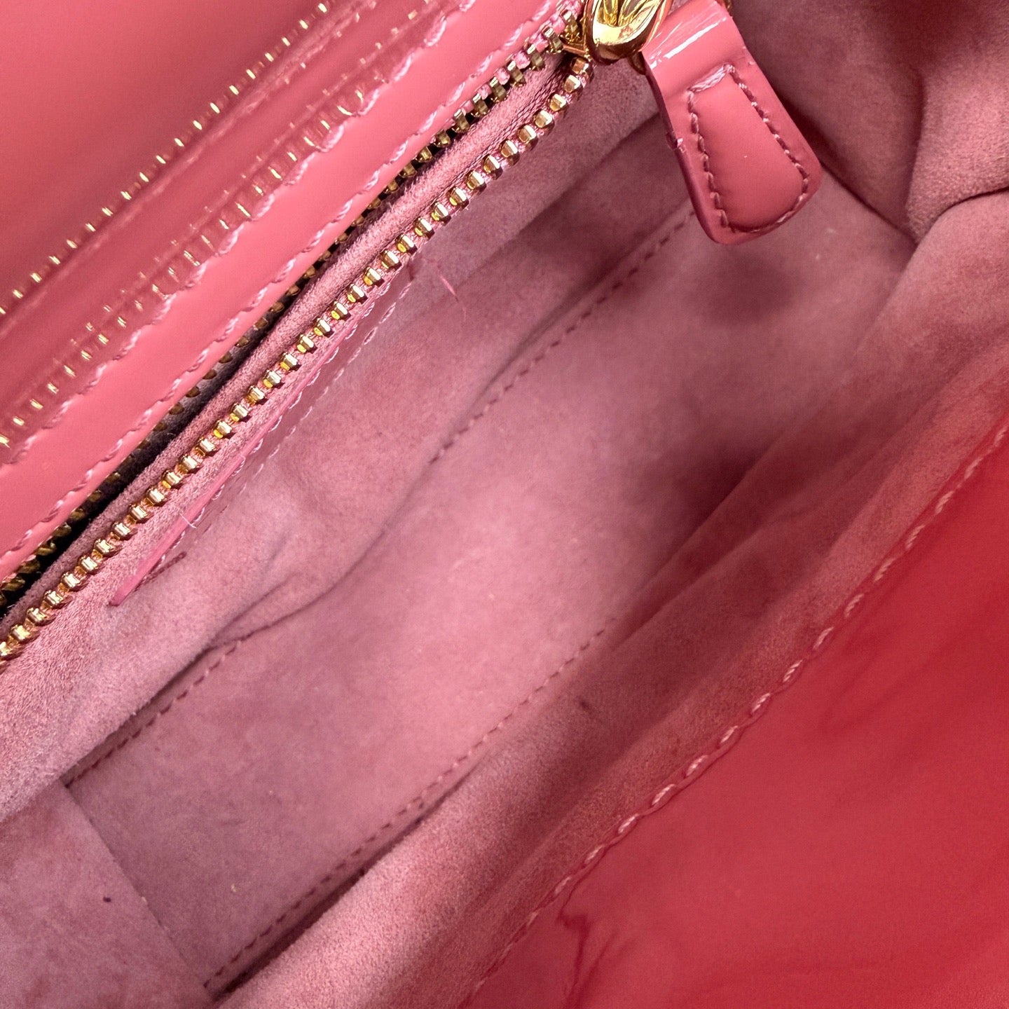 Dior - Lady Dior - Patent leather - Pink - (mini)