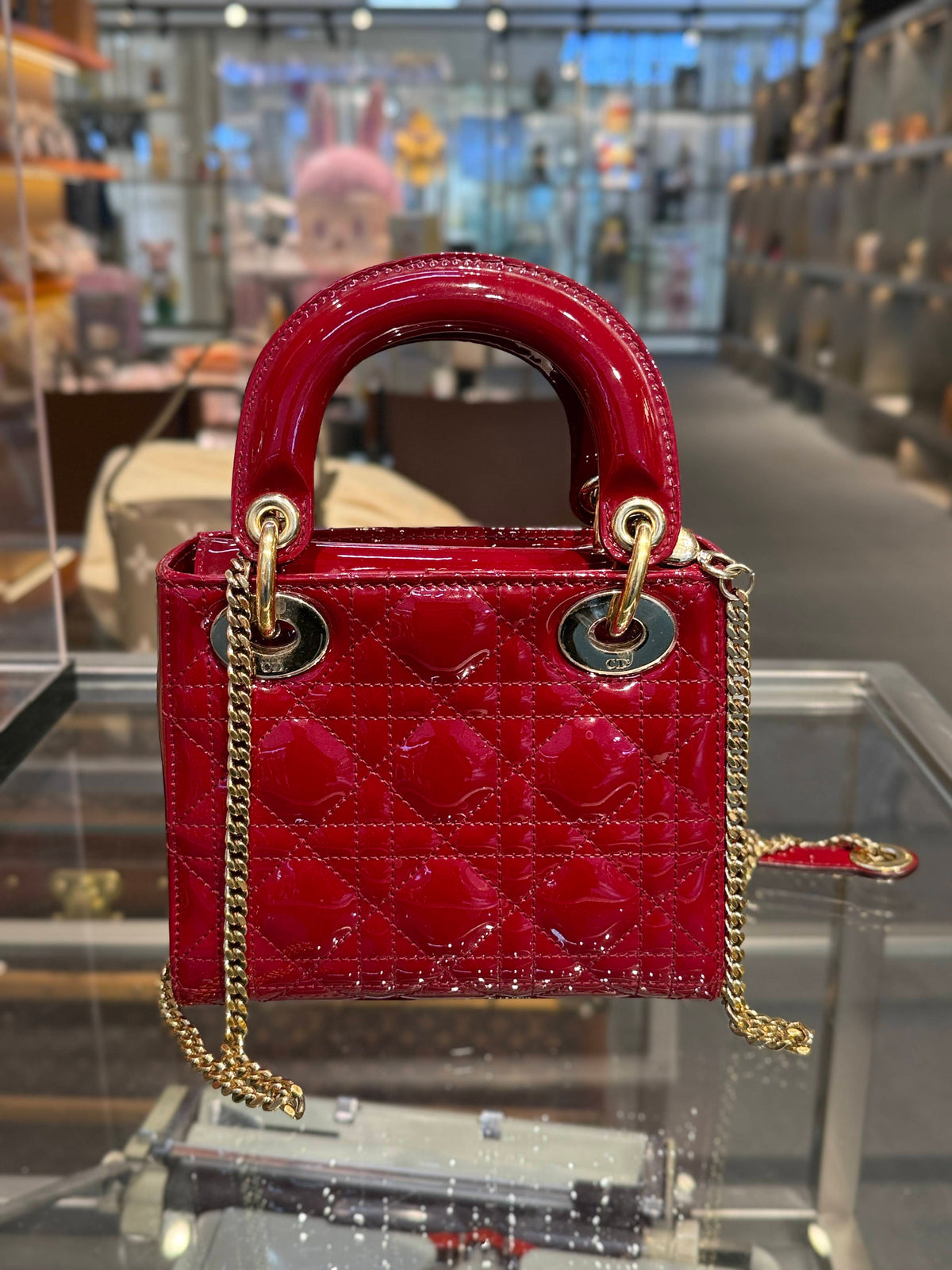 Dior - Lady Dior - Patent leather - Red