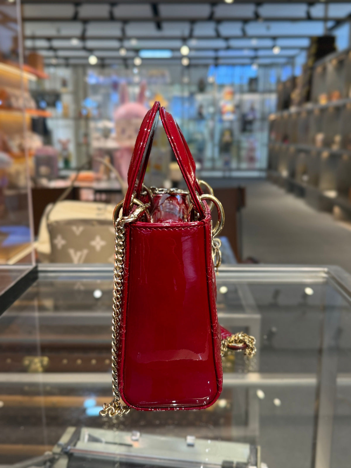 Dior - Lady Dior - Patent leather - Red