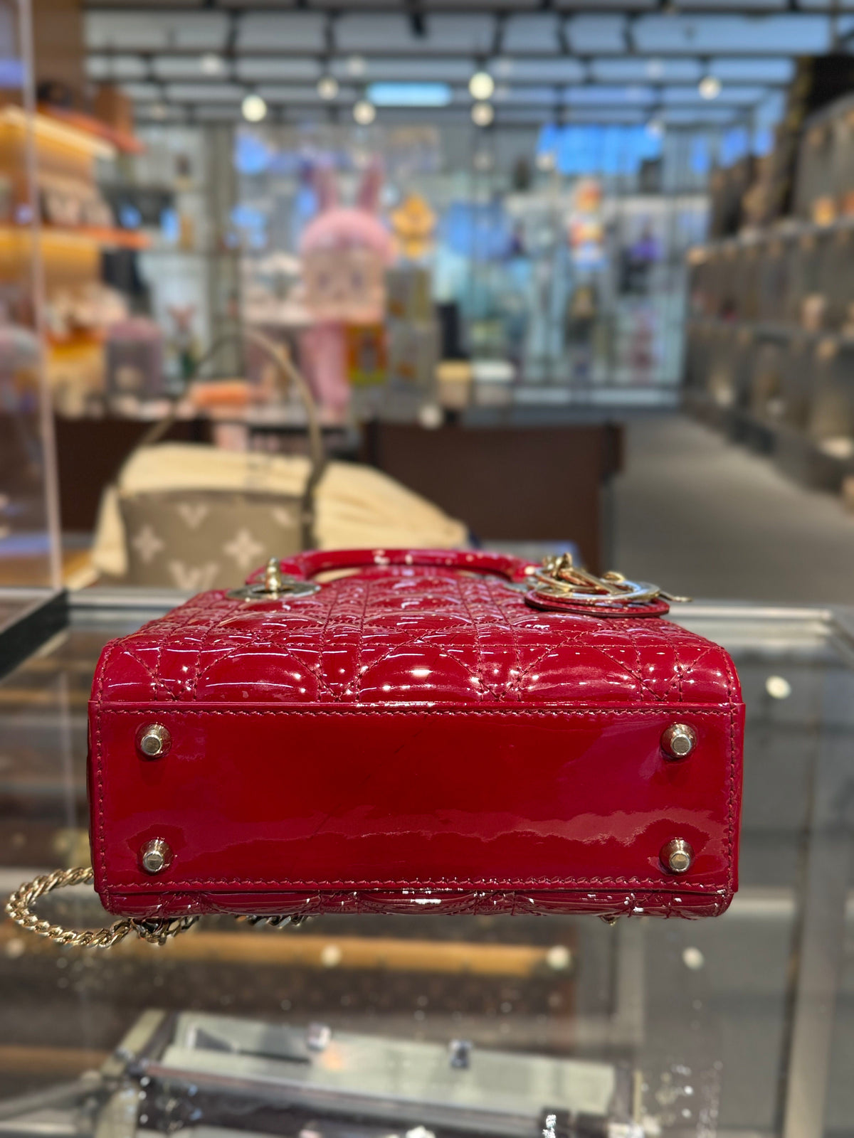 Dior - Lady Dior - Patent leather - Red