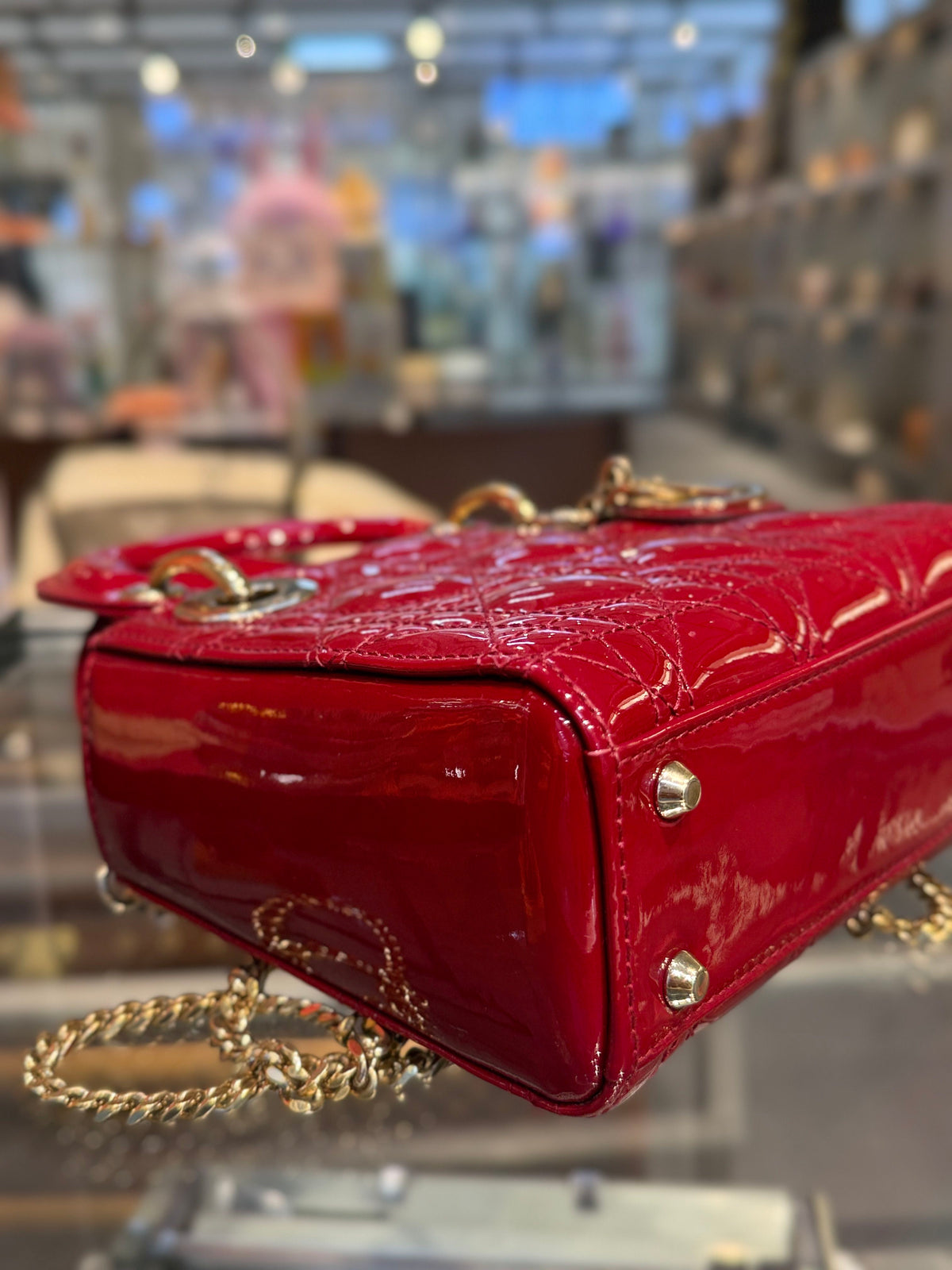 Dior - Lady Dior - Patent leather - Red