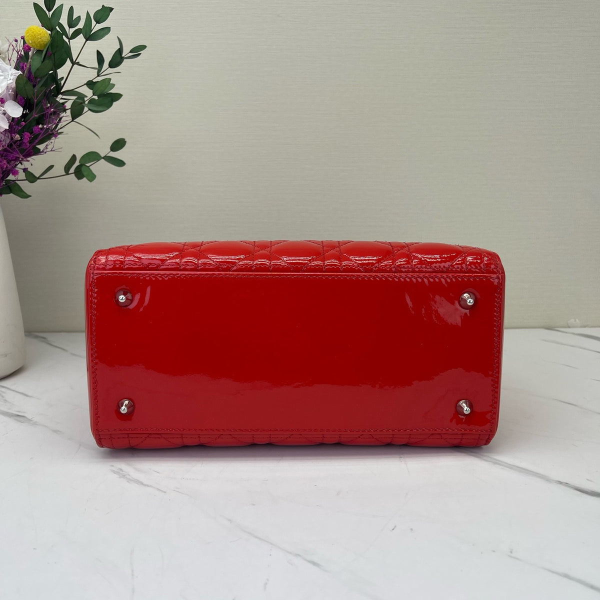 Dior - Lady Dior - Patent leather - Red