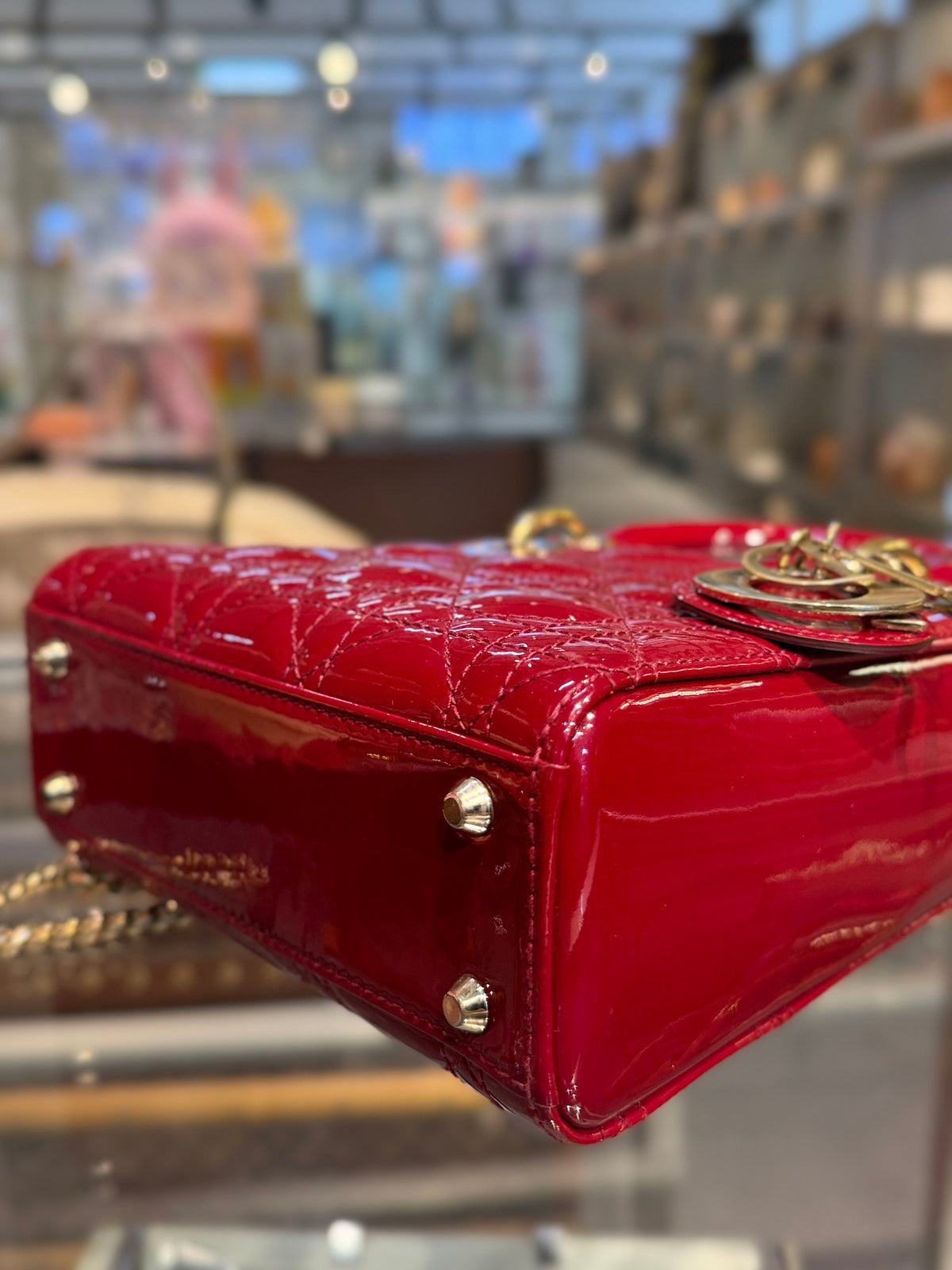 Dior - Lady Dior - Patent leather - Red
