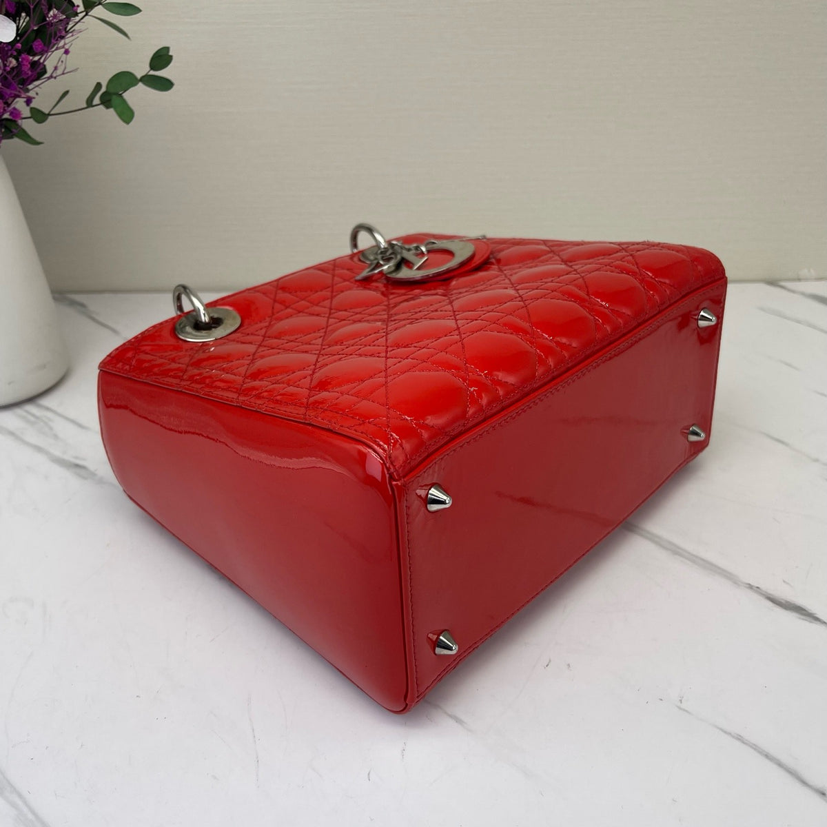 Dior - Lady Dior - Patent leather - Red