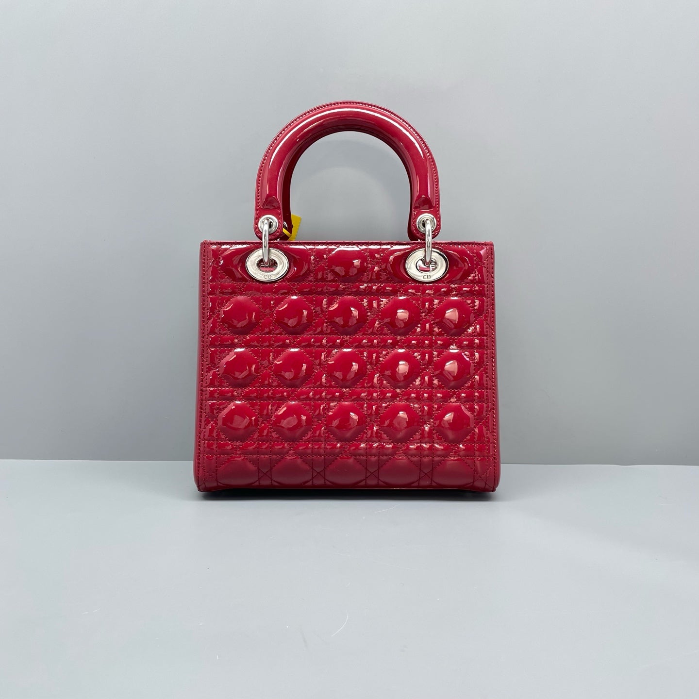 Dior - Lady Dior - Patent leather - Red - (medium)