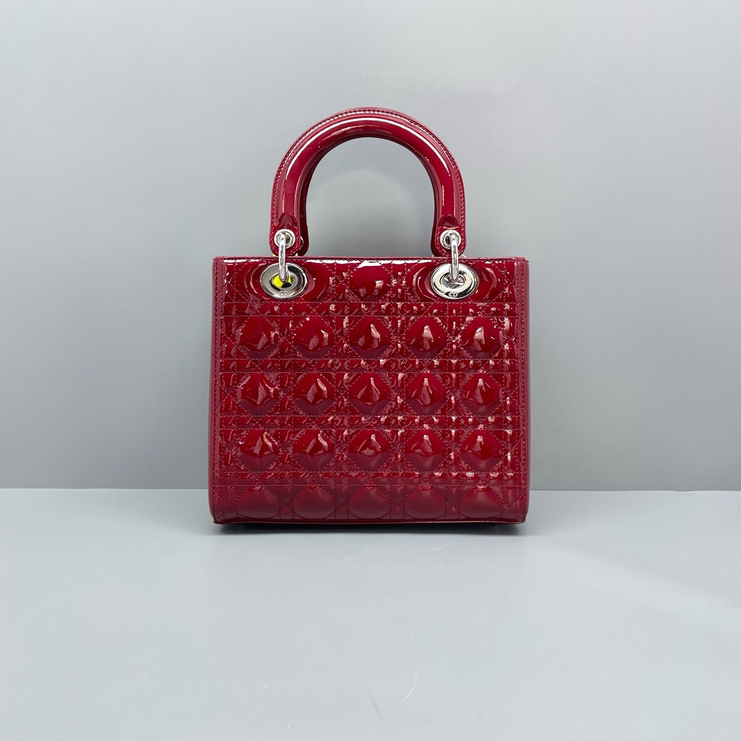 Dior - Lady Dior - Patent leather - Red - (medium)
