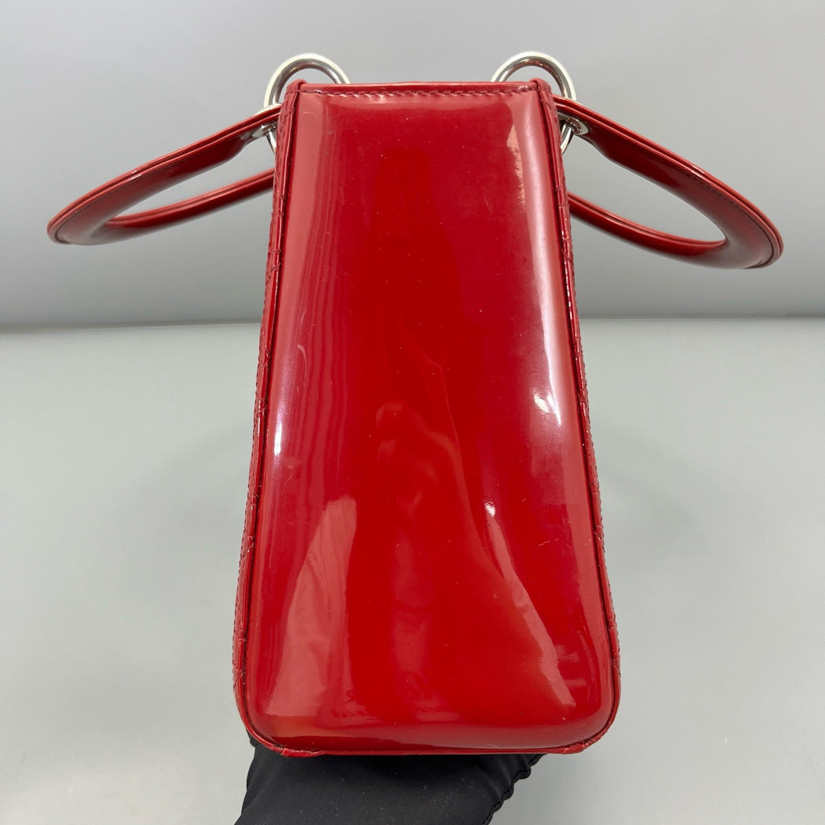 Dior - Lady Dior - Patent leather - Red - (medium)
