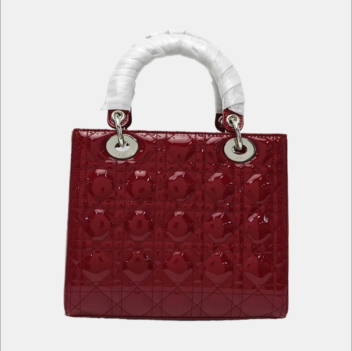 Dior - Lady Dior - Patent leather - Red - (Medium)