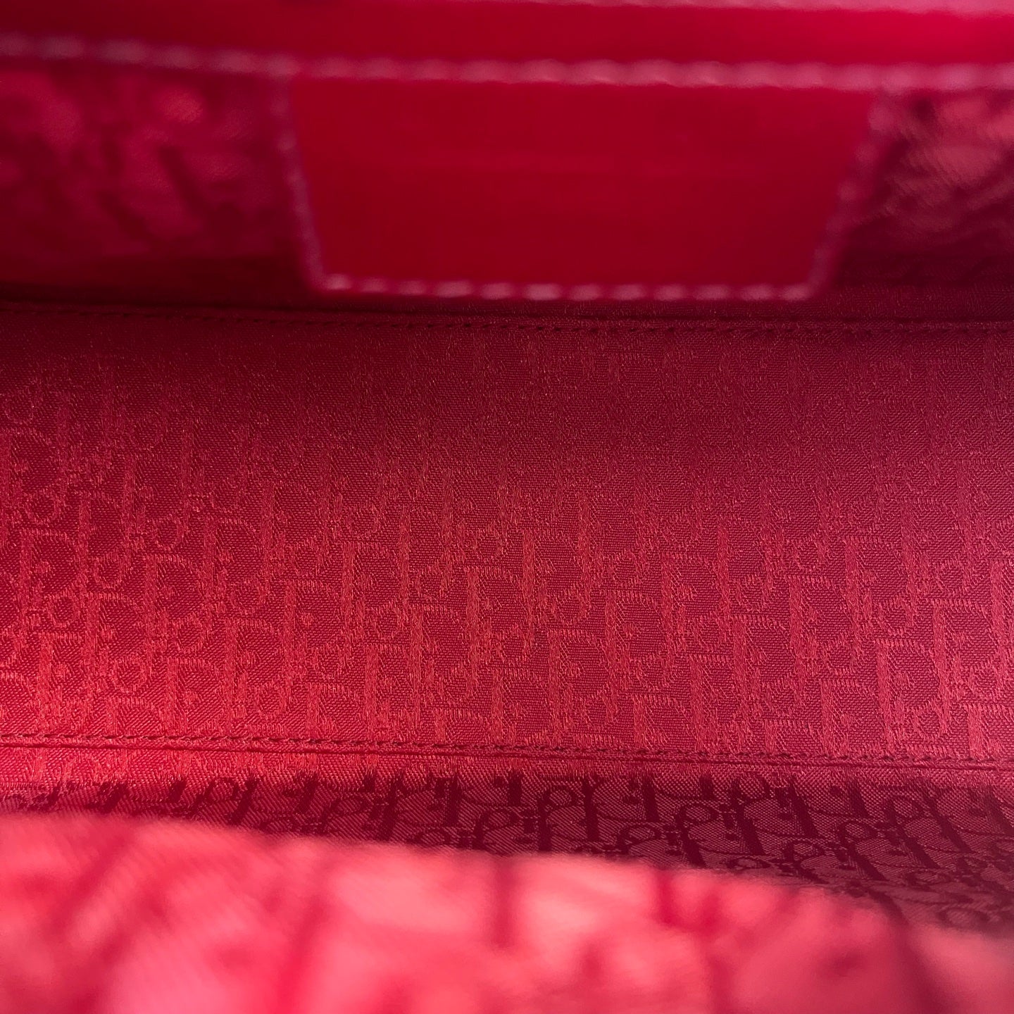 Dior - Lady Dior - Patent leather - Red - (Medium)