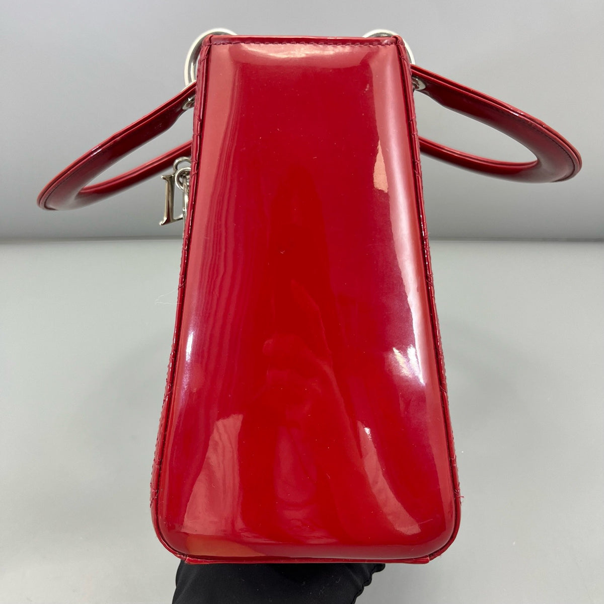 Dior - Lady Dior - Patent leather - Red - (medium)