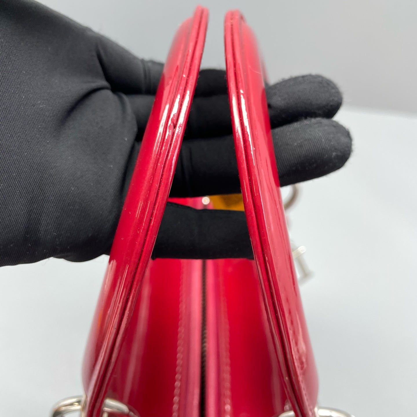 Dior - Lady Dior - Patent leather - Red - (medium)