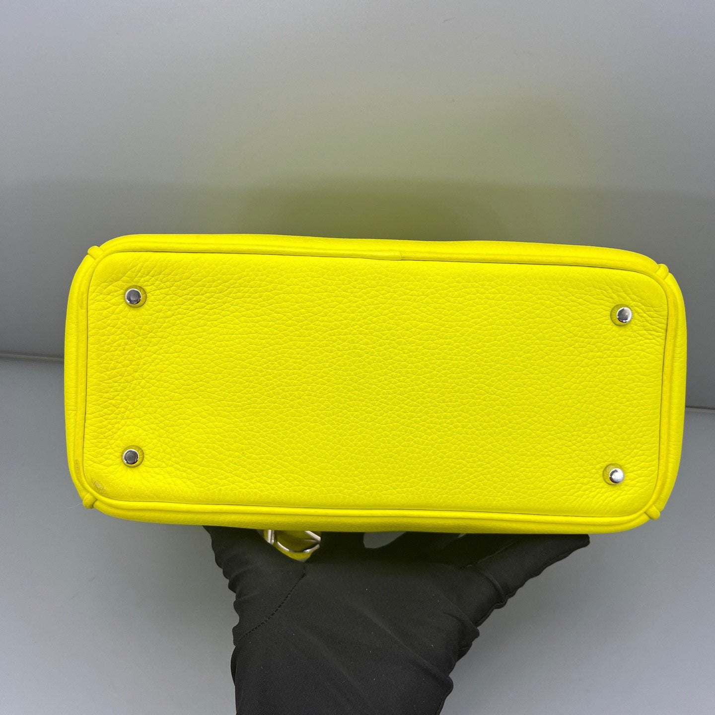 Dior - Lady Dior - Pebbled leather - Yellow - (small)