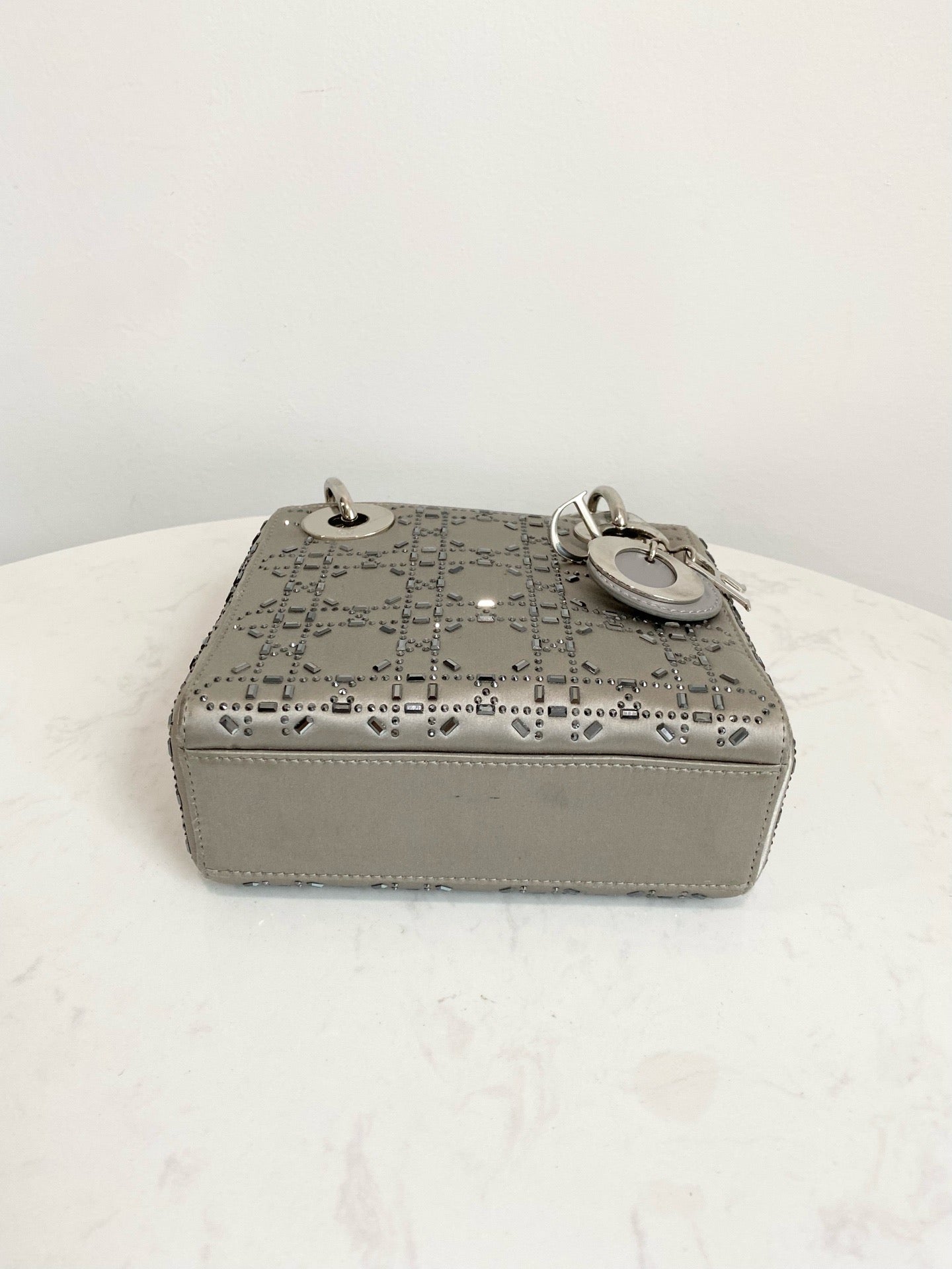 Dior - Lady Dior - Silk - Grey - (mini)