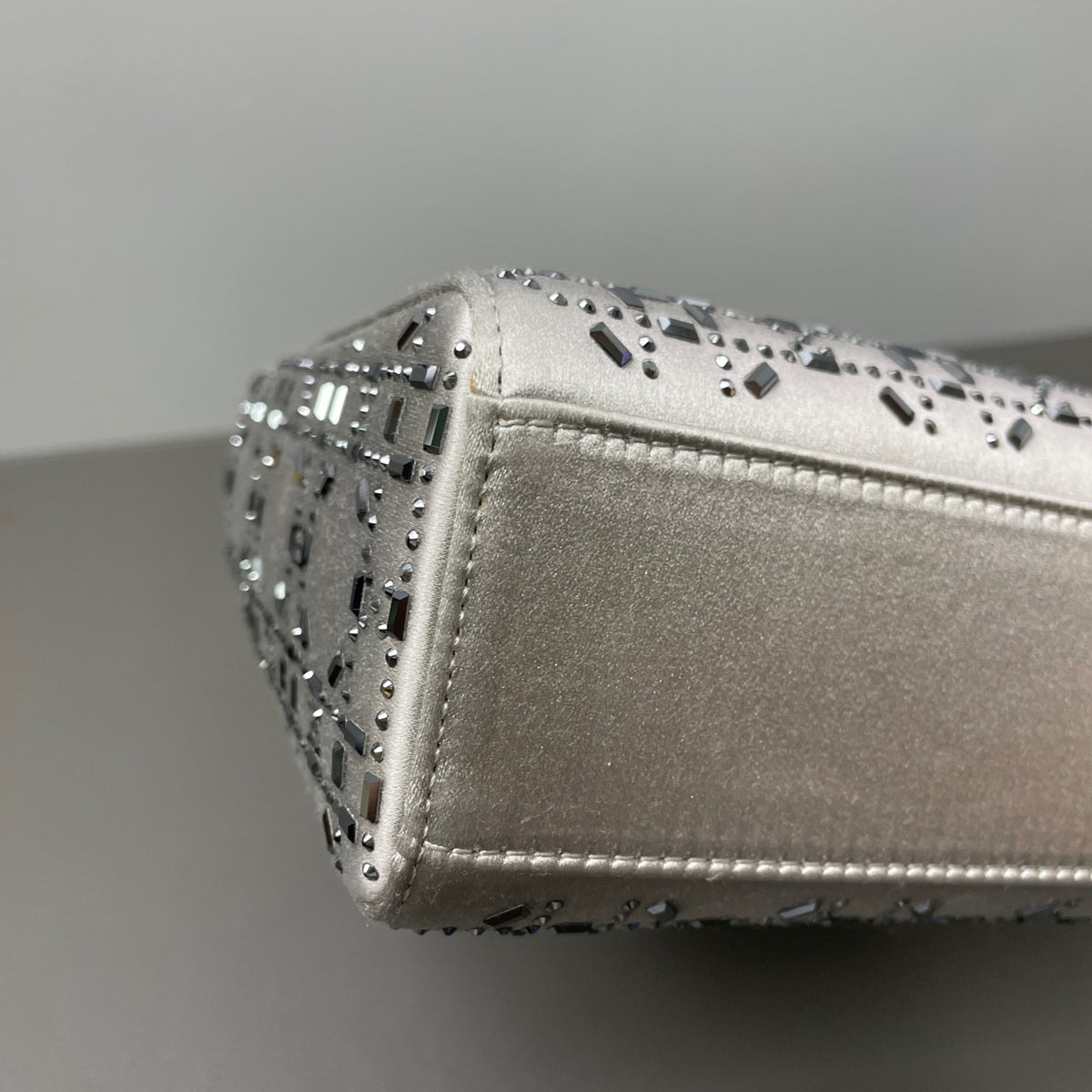 Dior - Lady Dior - Silk - Grey - (mini)