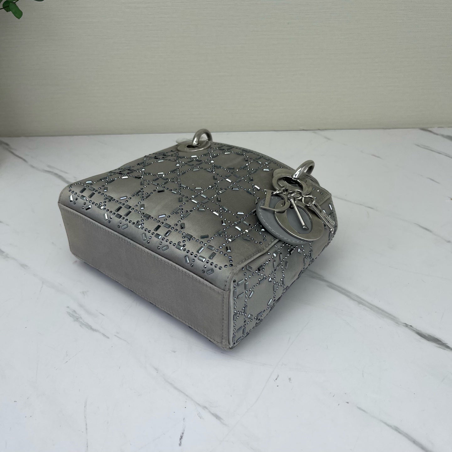 Dior - Lady Dior - Silk - Grey - (mini)