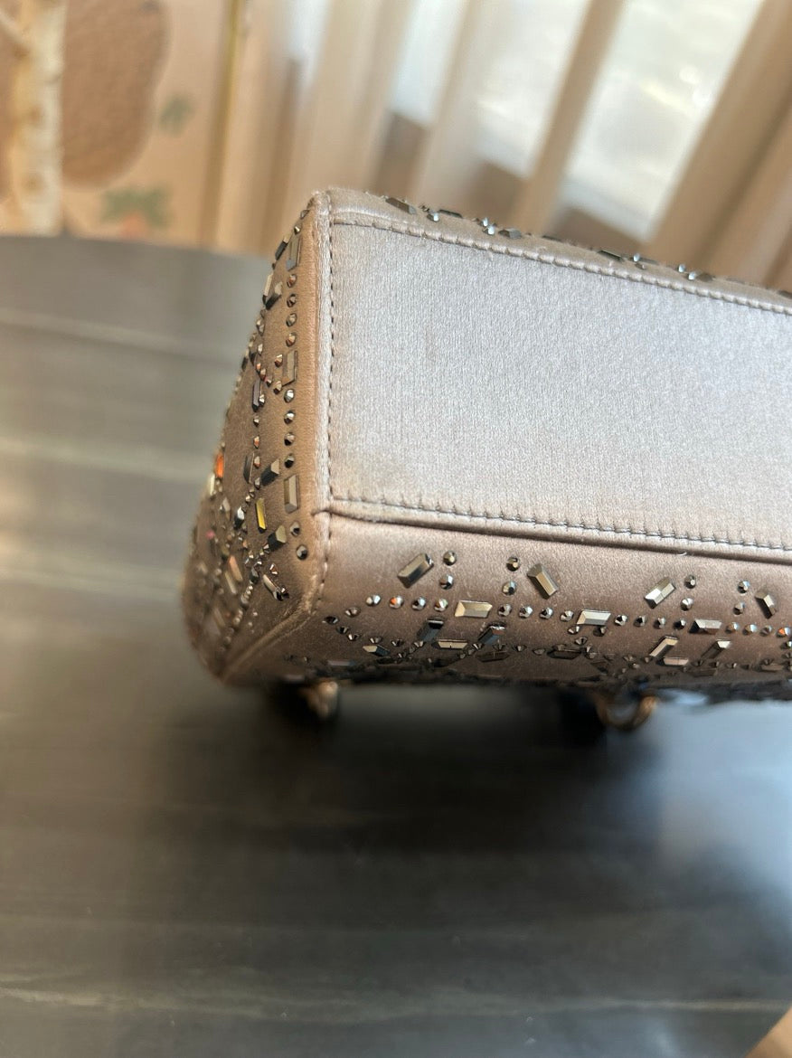 Dior - Lady Dior - Silk - Grey - (mini)
