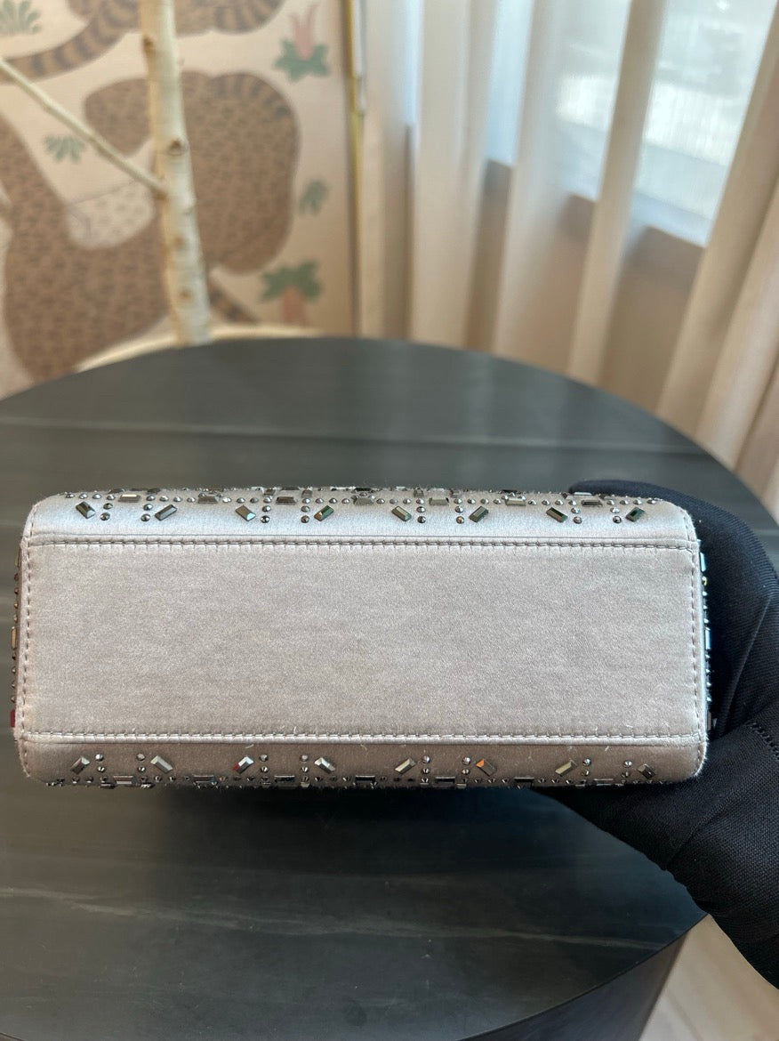 Dior - Lady Dior - Silk - Grey - (mini)
