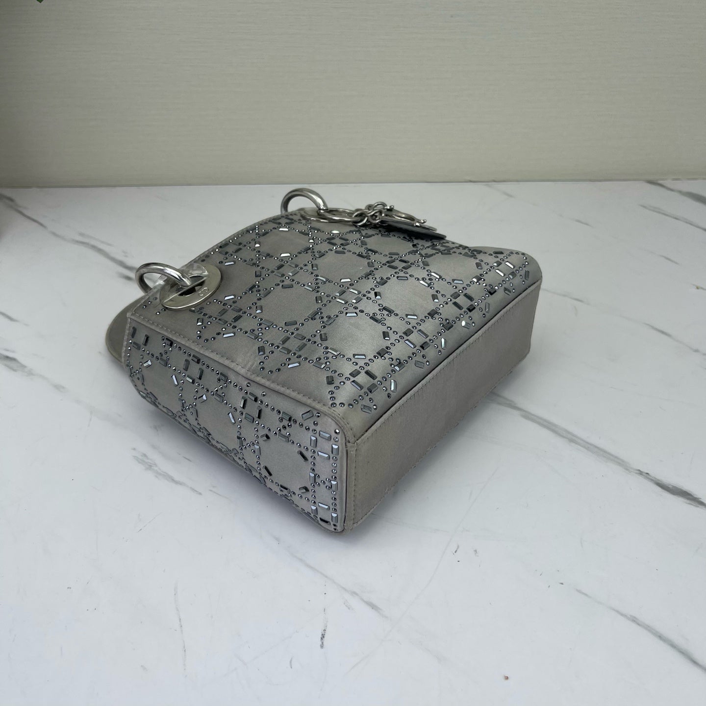 Dior - Lady Dior - Silk - Grey - (mini)