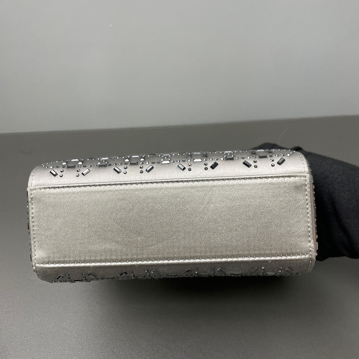 Dior - Lady Dior - Silk - Grey - (mini)
