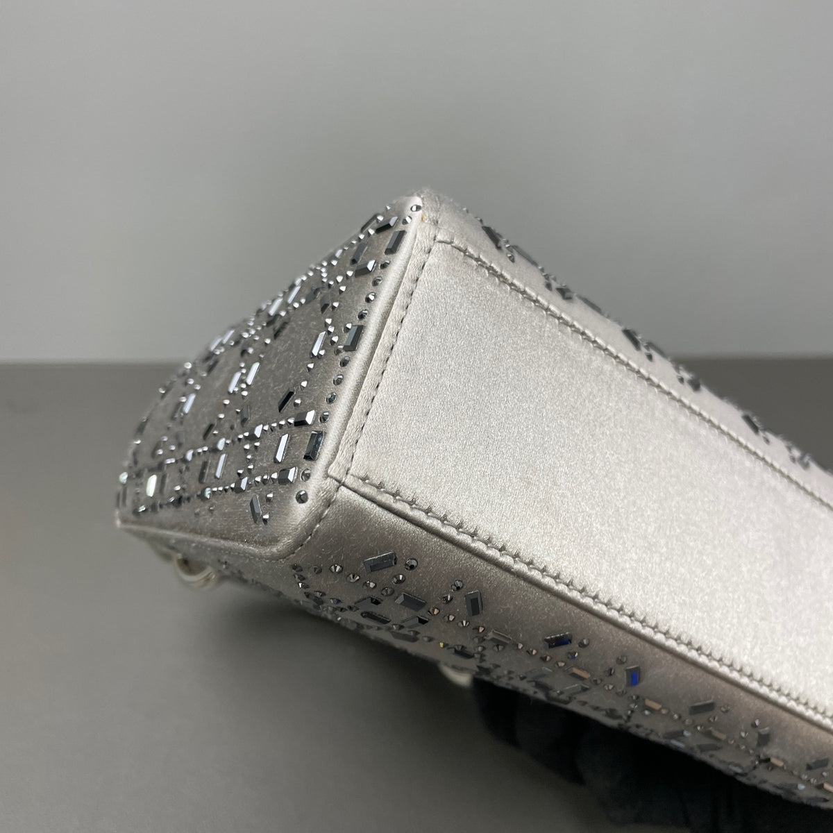 Dior - Lady Dior - Silk - Grey - (mini)