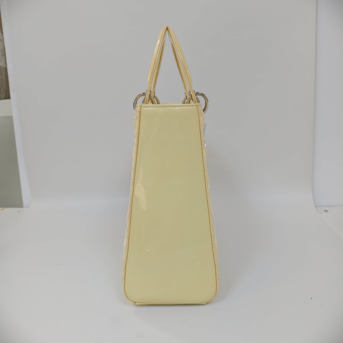 Dior - Lady Dior Small - Patent leather - Yellow - (small)