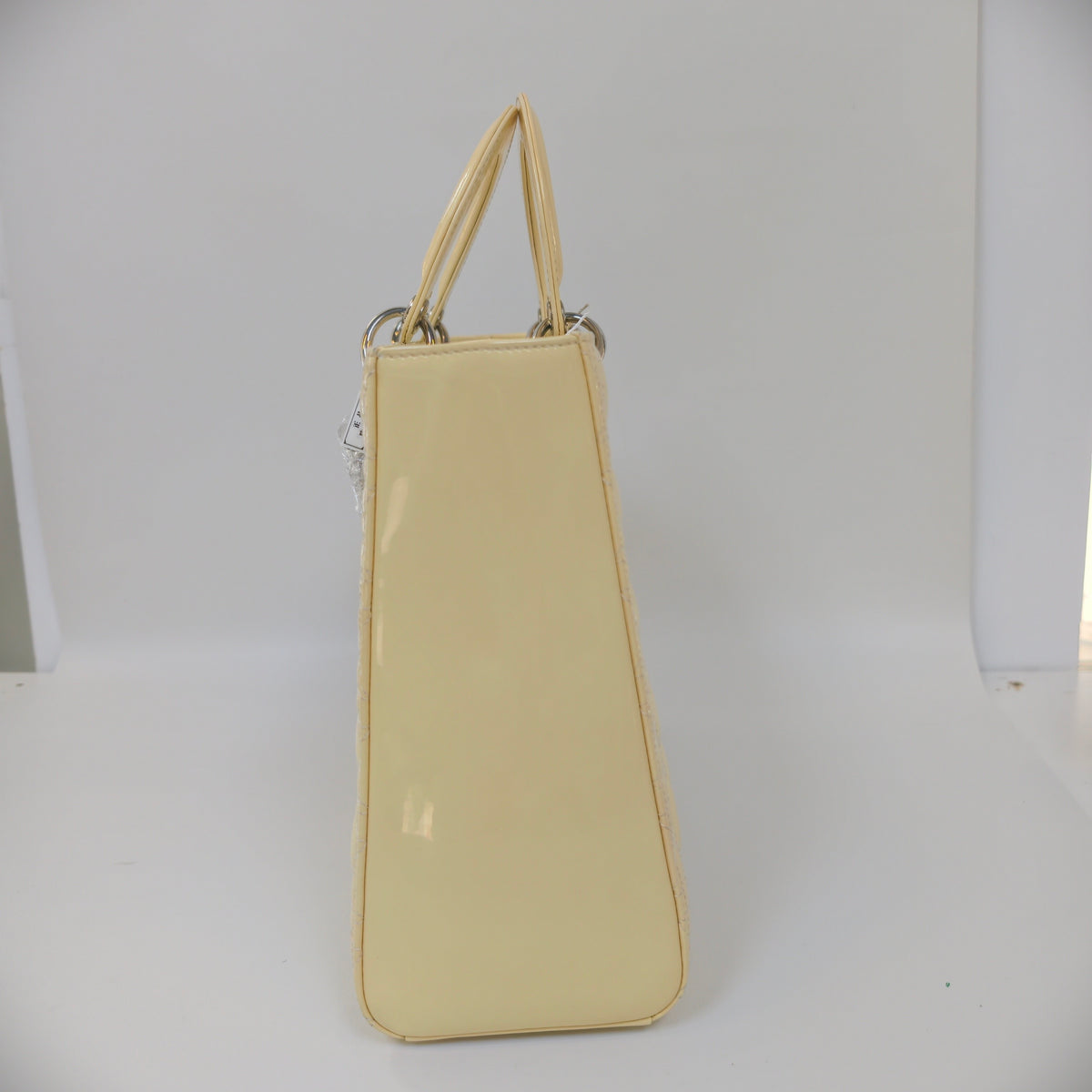 Dior - Lady Dior Small - Patent leather - Yellow - (small)