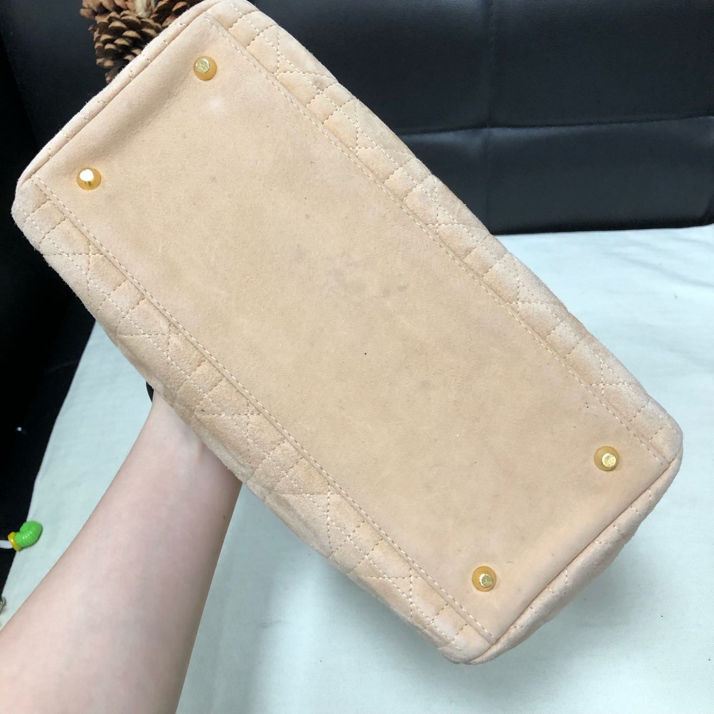 Dior - Lady Dior - Suede - Pink - (medium)