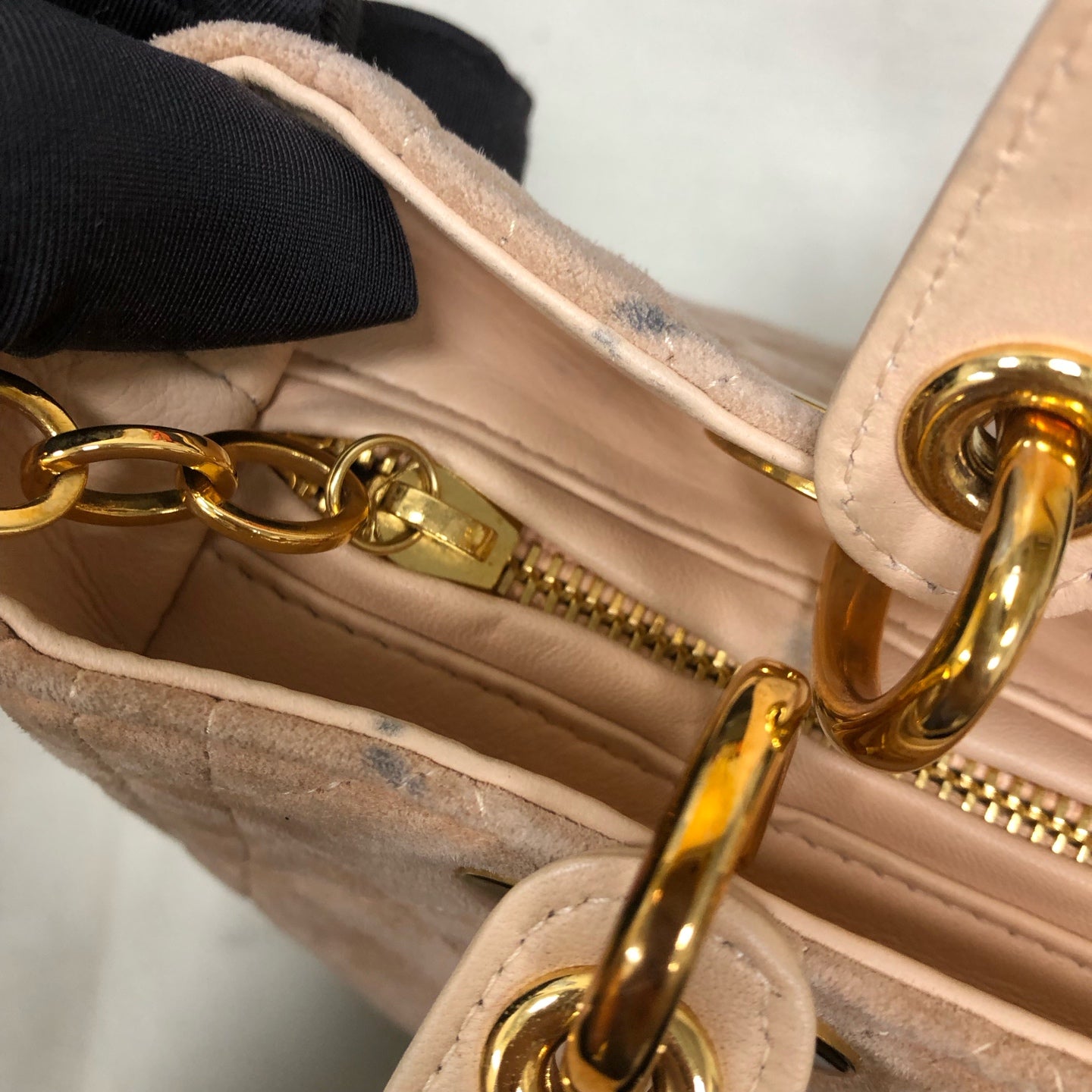 Dior - Lady Dior - Suede - Pink - (medium)