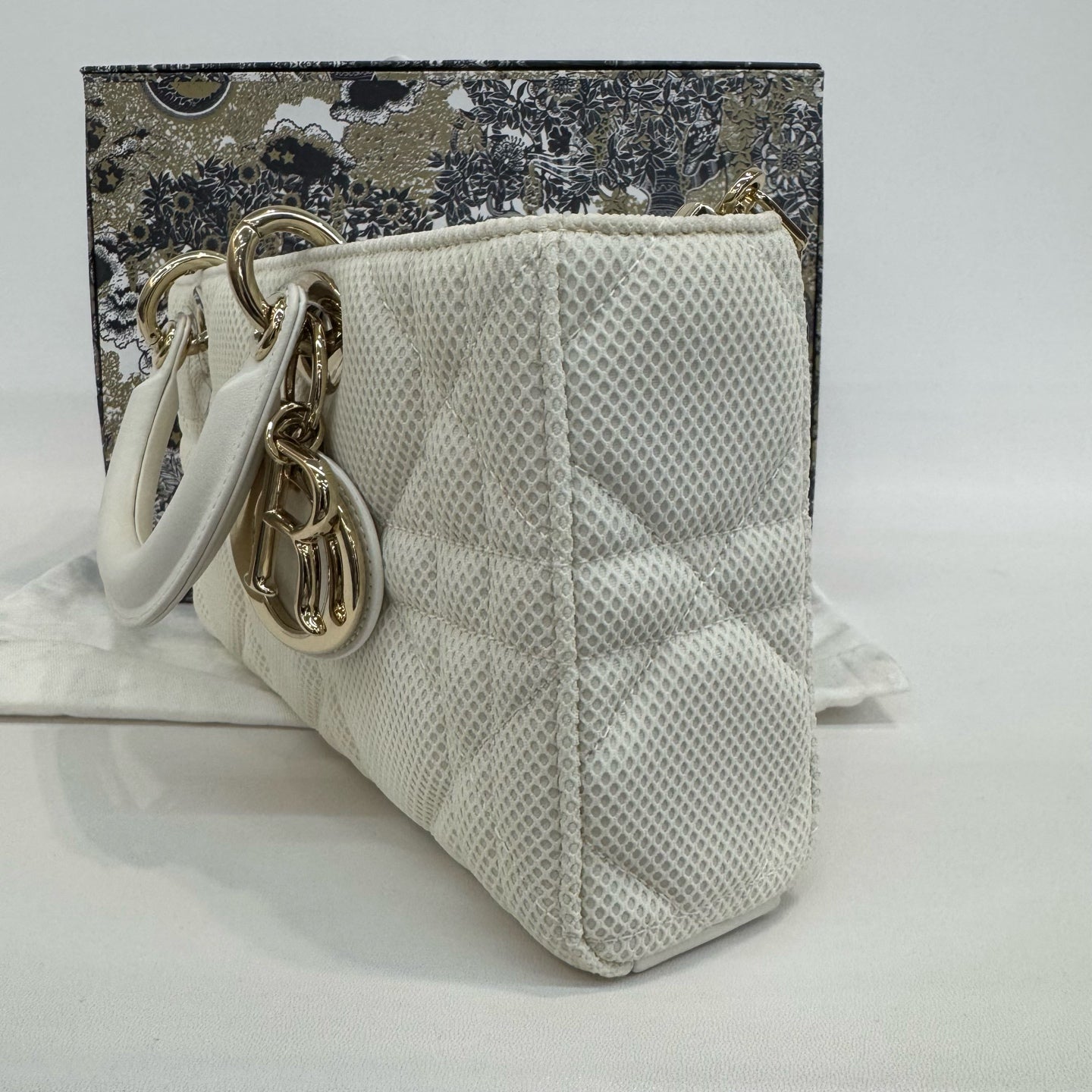 Dior - Lady Dior - Synthetic - White - (medium)