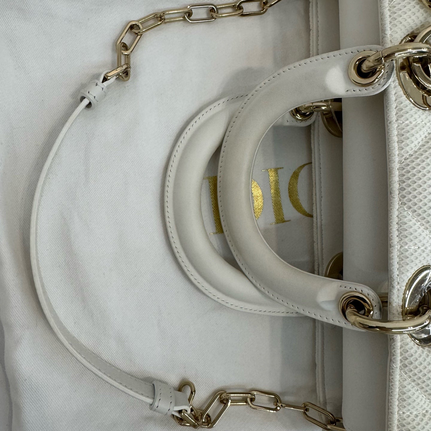 Dior - Lady Dior - Synthetic - White - (mini)