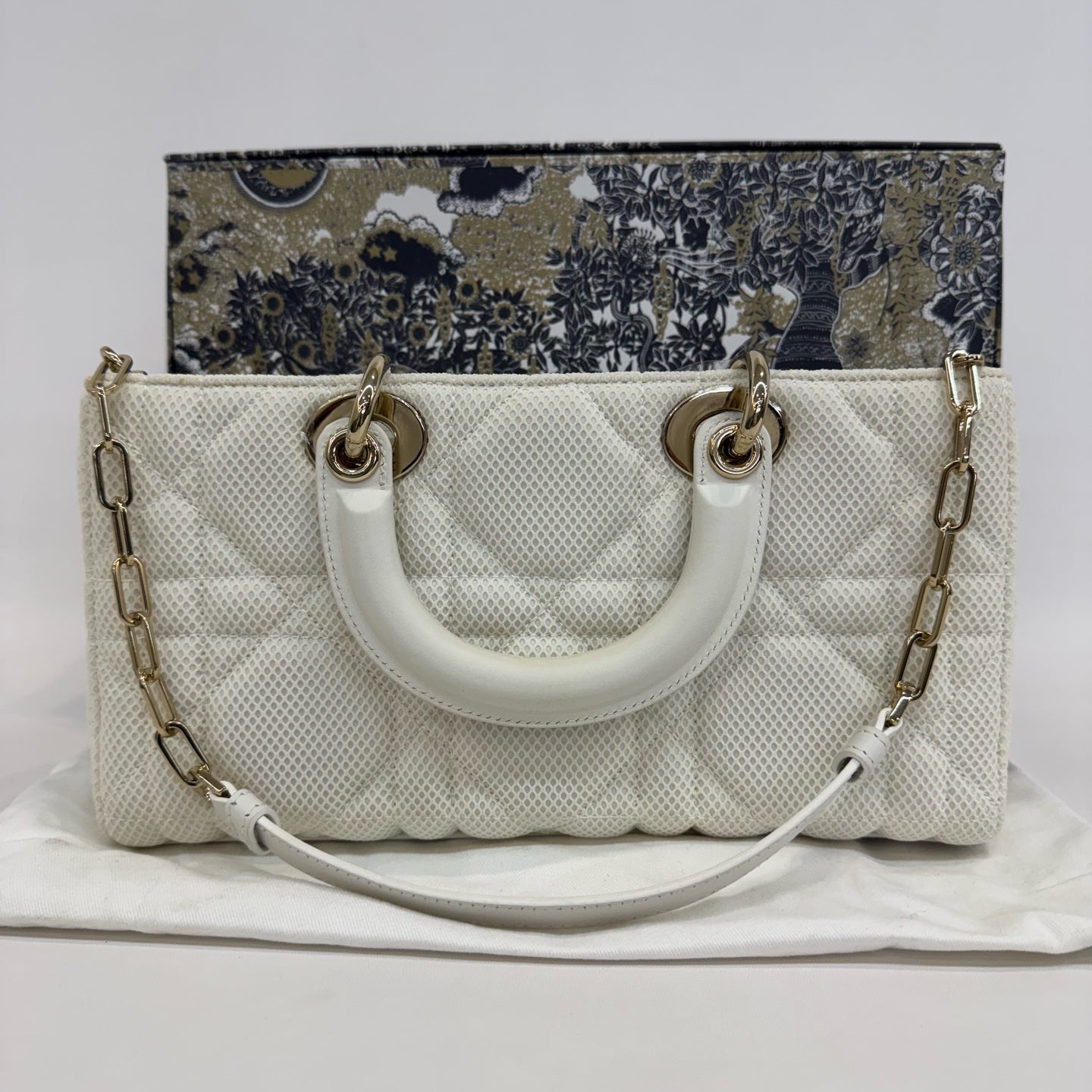 Dior - Lady Dior - Synthetic - White - (Small)