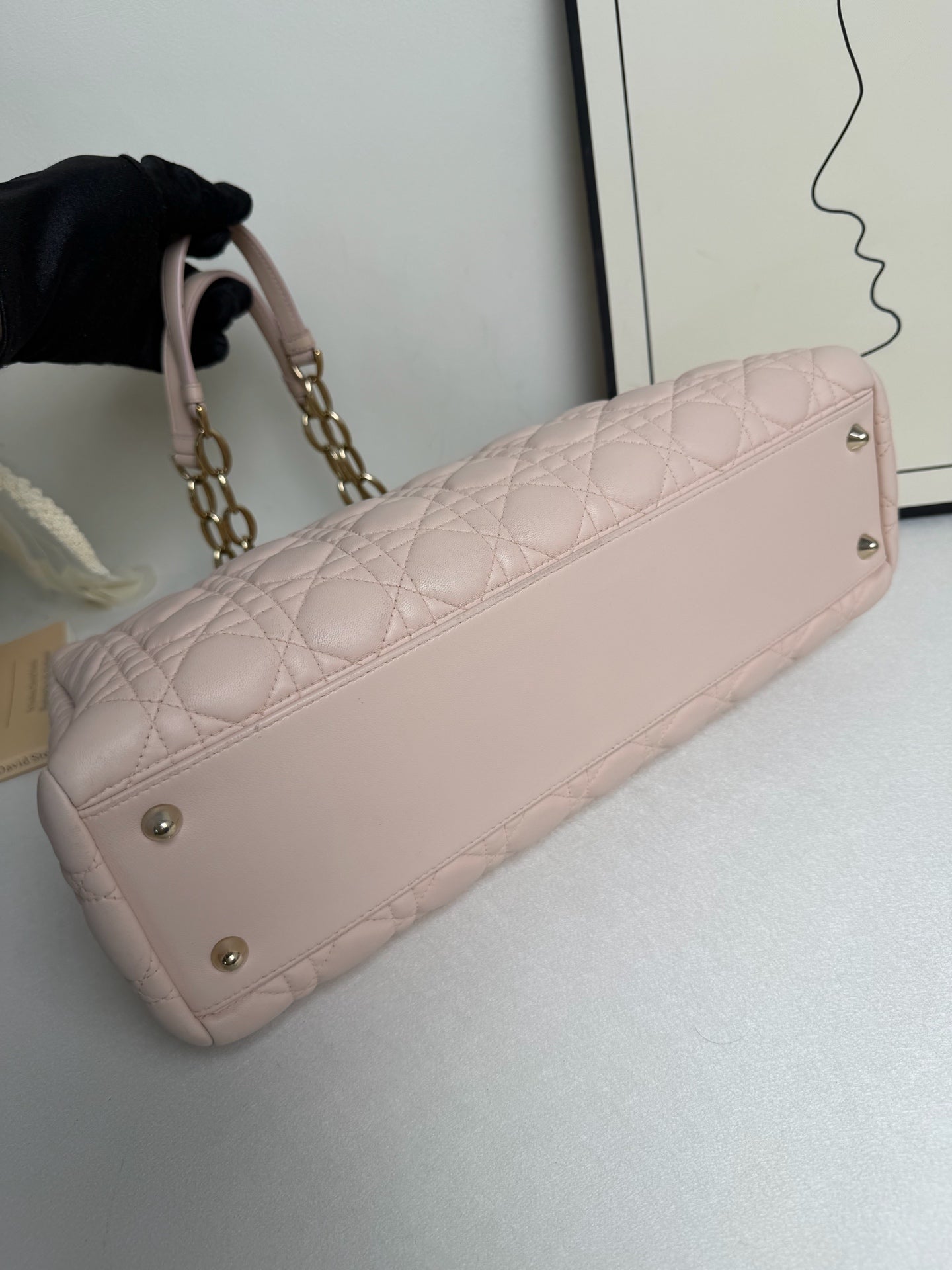 Dior - Lady Dior Tote - Leather - Pink - (medium)