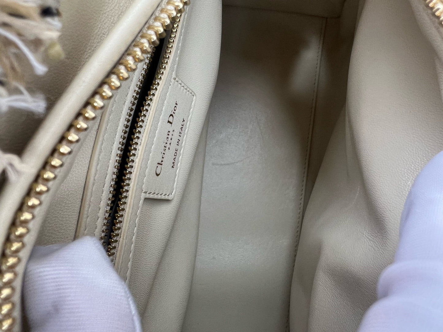 Dior - Lady Dior - Tweed - Beige - (medium)